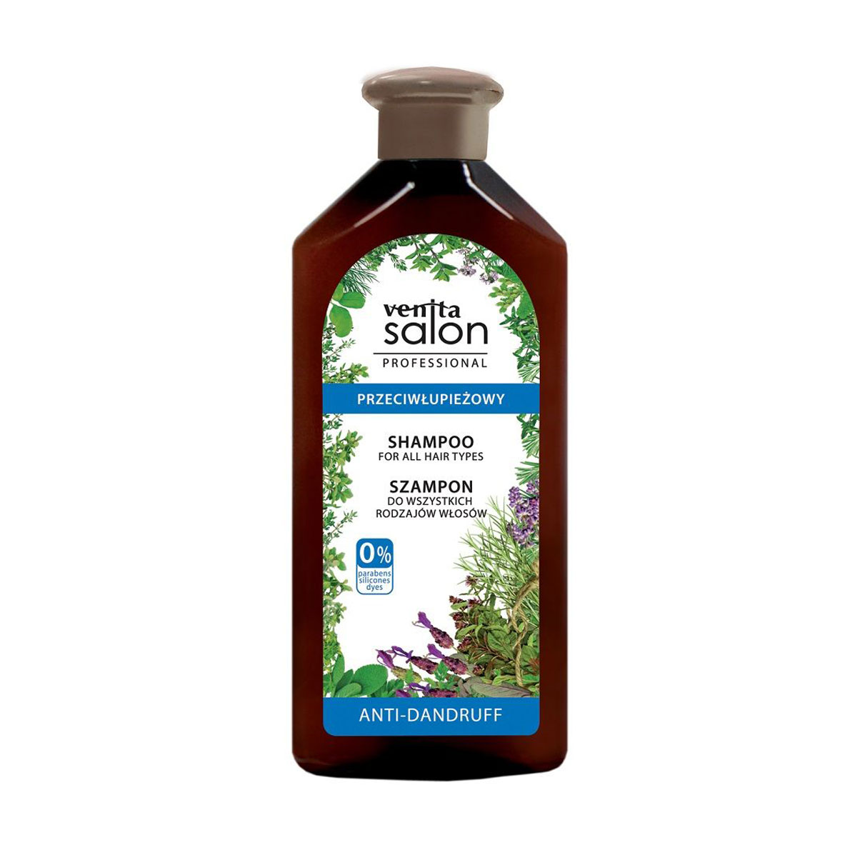 Шампунь для волосся Venita Salon Professional Anti-Dandruff Shampoo проти лупи, 500 мл