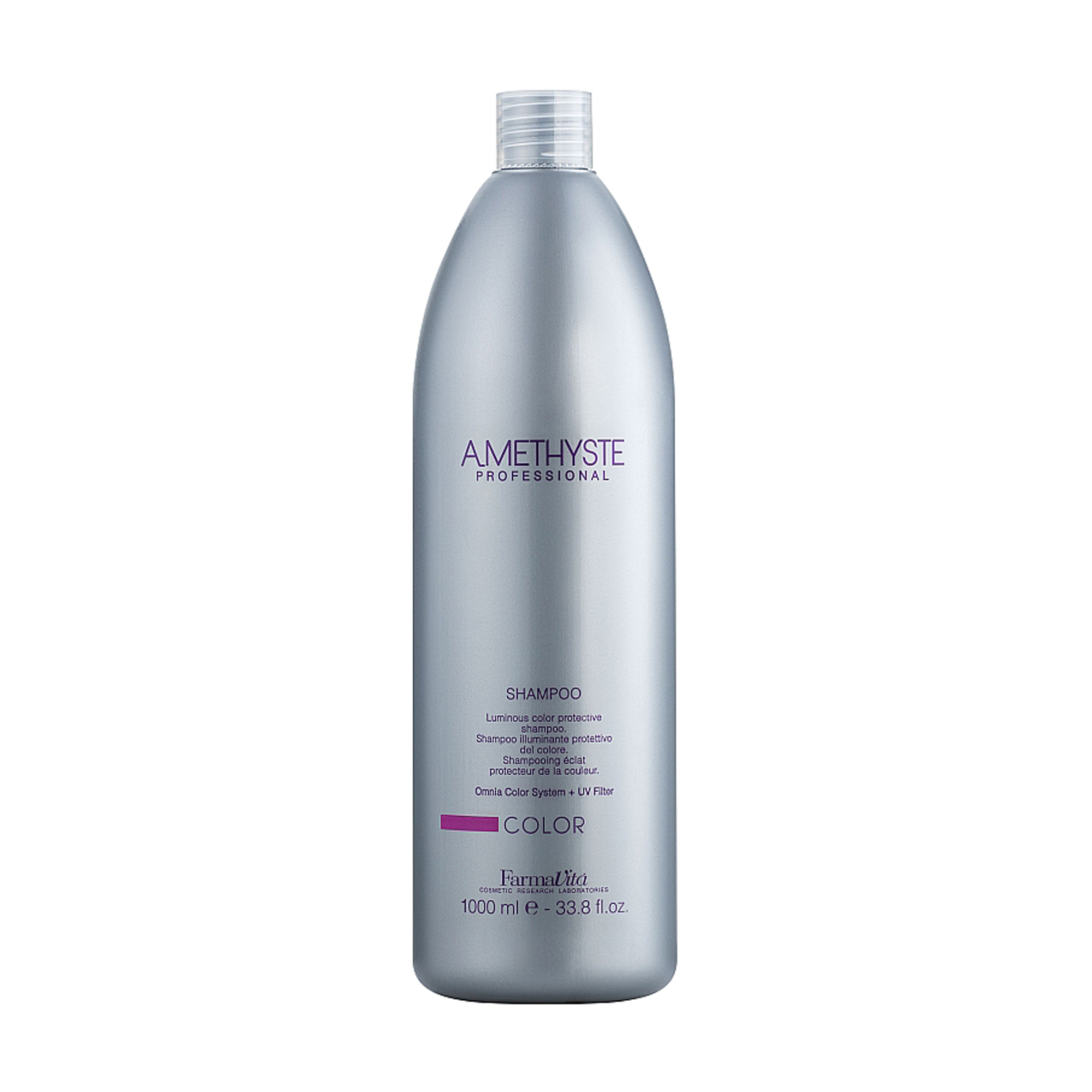 Шампунь FarmaVita Amethyste Color Shampoo для фарбованого волосся, 1 л