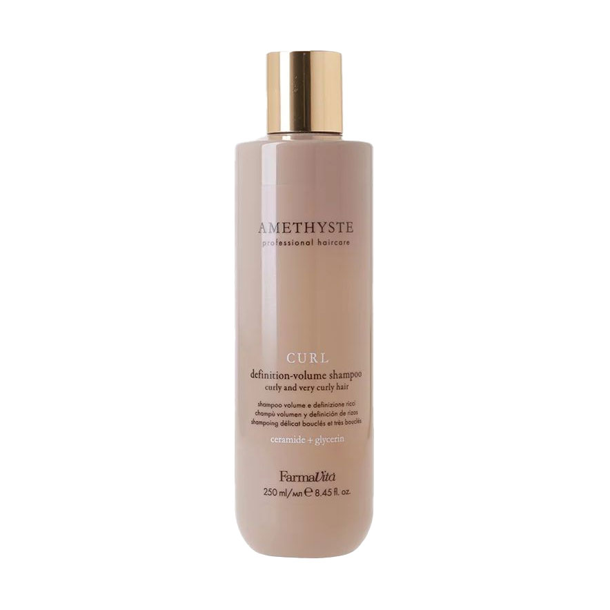 Шампунь FarmaVita Amethyste Curl Definition-Volume Shampoo для кучерявого волосся, 250 мл
