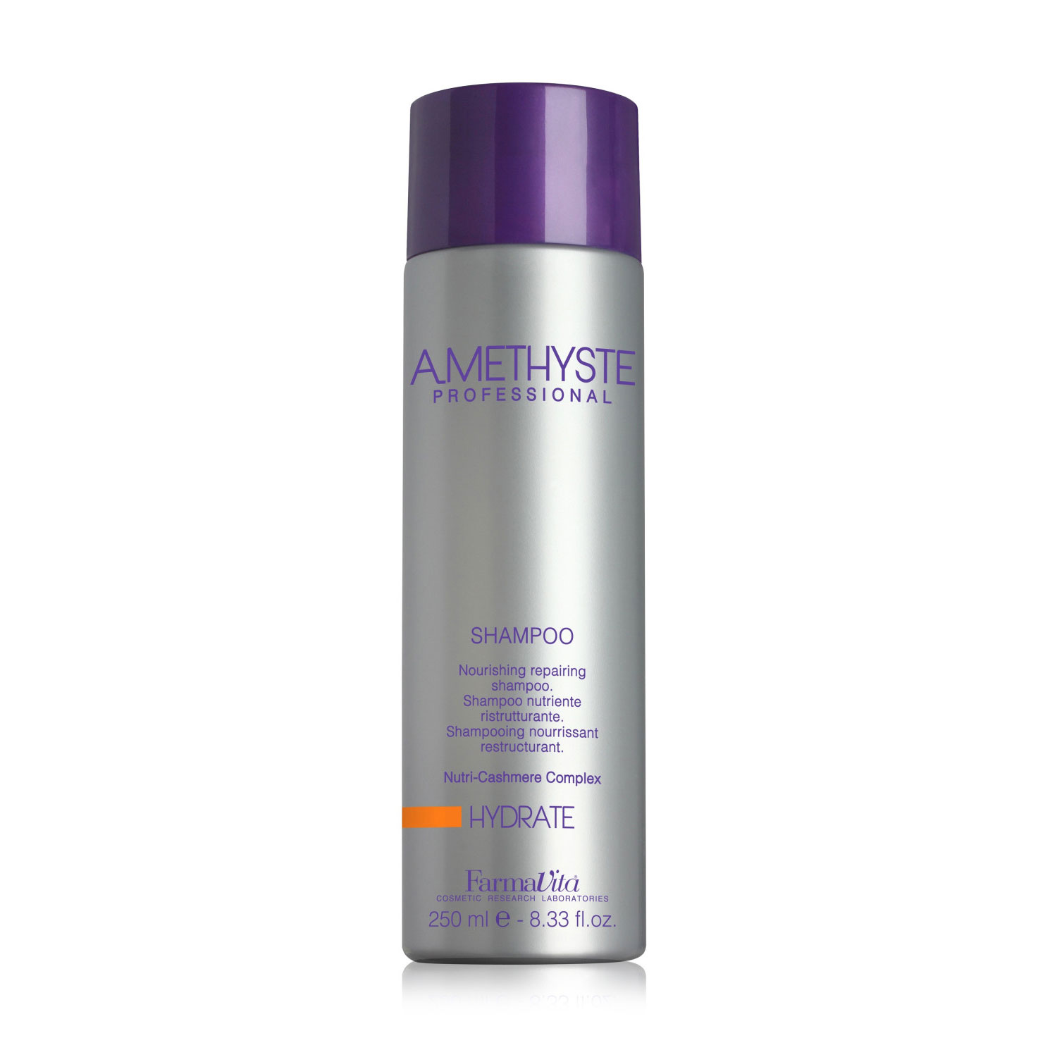 Шампунь FarmaVita Amethyste Hydrate Shampoo для сухого та ослабленого волосся, 250 мл