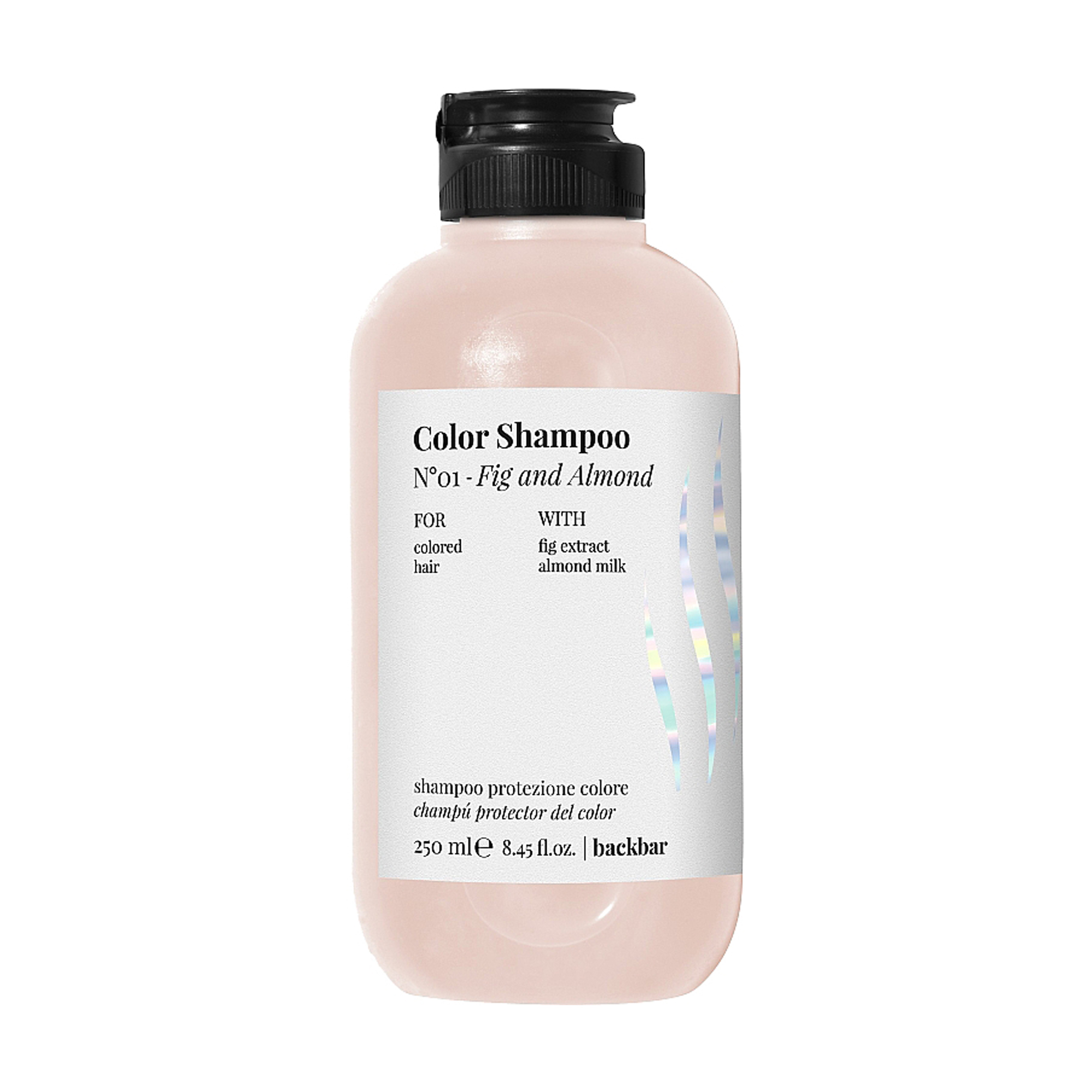 Шампунь FarmaVita Backbar Color Shampoo №1 Інжир та мигдаль, для фарбованого волосся, 250 мл