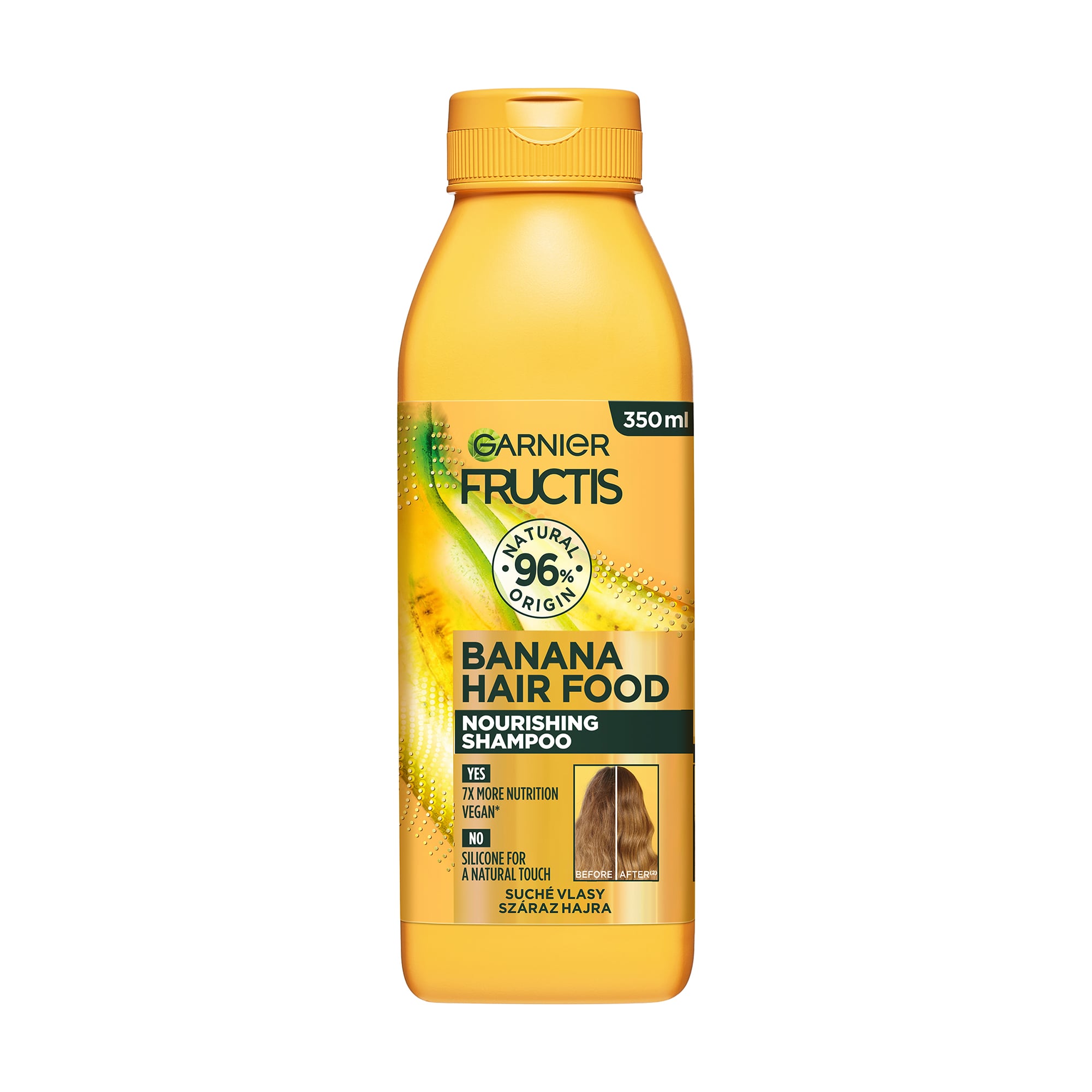 Шампунь Garnier Fructis HairFood Банан, для живлення дуже сухого волосся, 350 мл