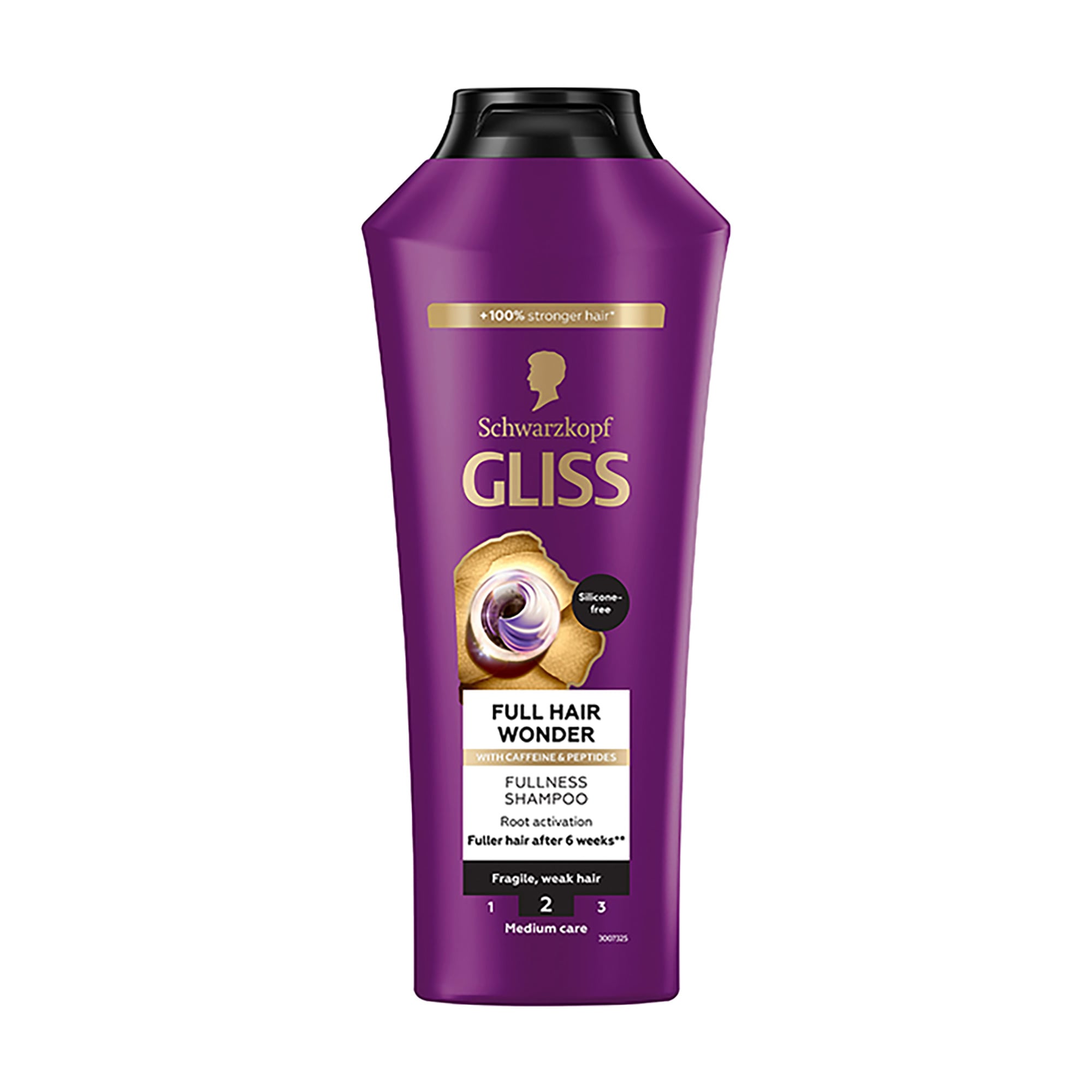 Шампунь Gliss Kur Full Hair Wonder Fullness Shampoo для ламкого та ослабленого волосся, 400 мл