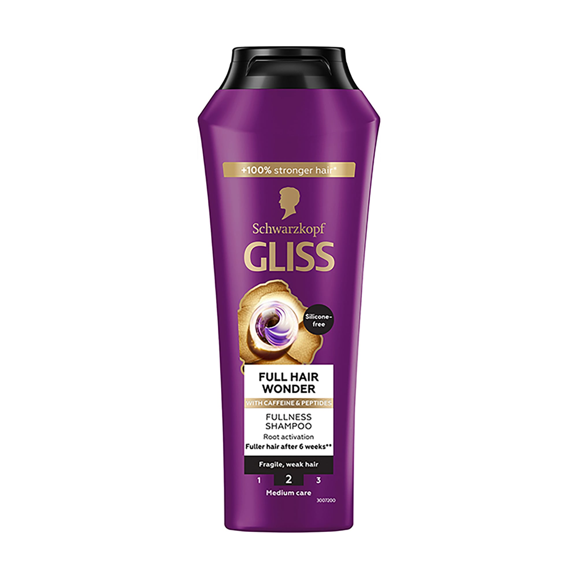 Шампунь Gliss Kur Full Hair Wonder Fullness Shampoo для ламкого та ослабленого волосся, 250 мл