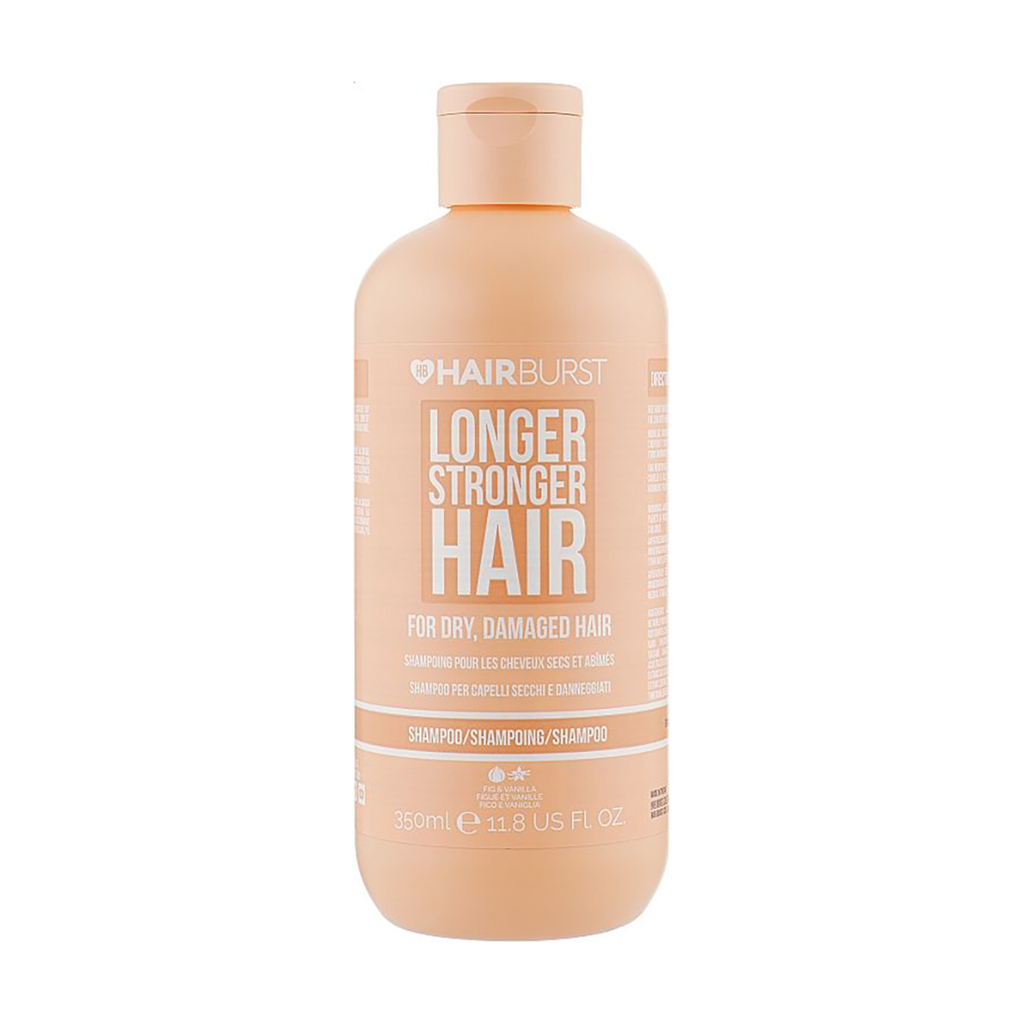 Шампунь Hairburst Longer Stronger Hair Shampoo For Dry &amp; Damaged Hair для сухого та пошкодженого волосся, 350 мл