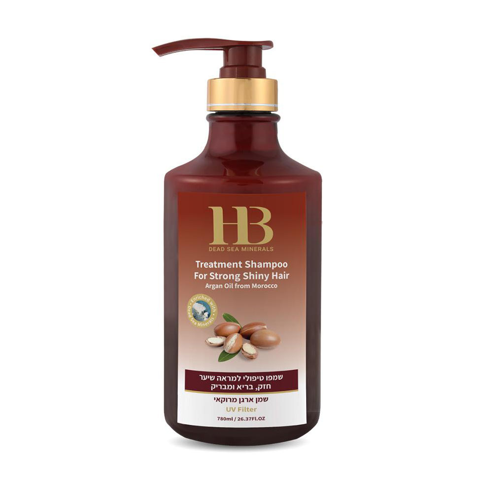 Шампунь Health And Beauty Argan Treatment Shampoo for Strong Shiny Hair для здоров'я та блиску волосся з олією арганії, 780 мл