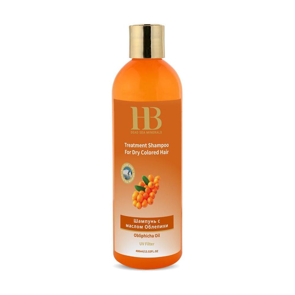 Шампунь Health And Beauty Treatment Shampoo для сухого фарбованого волосся, з олією обліпихи, 400 мл