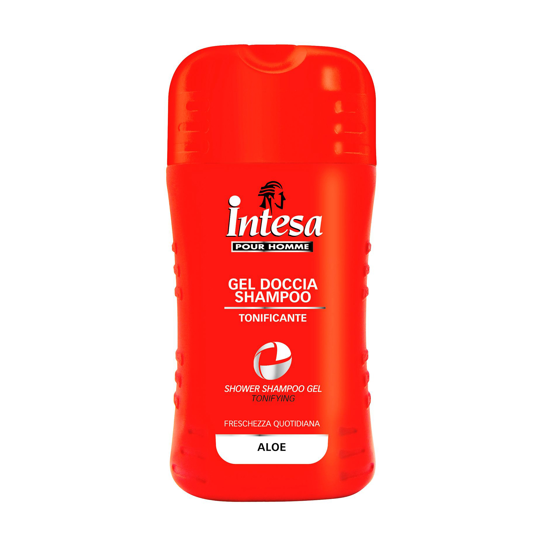 Шампунь-гель для душу Intesa Pour Homme Gel Doccia Shampoo Tonificante Aloe з екстрактом алое, 250 мл