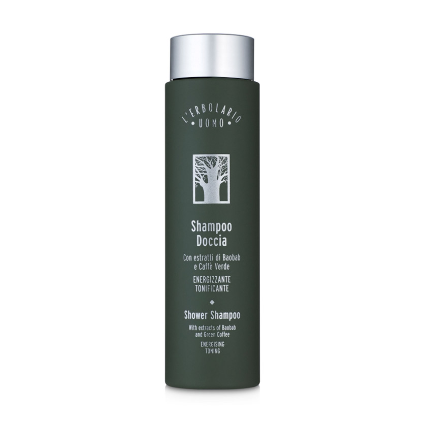 Шампунь-гель для душу L'Erbolario Uomo Shower Shampoo Баобаб, 250 мл