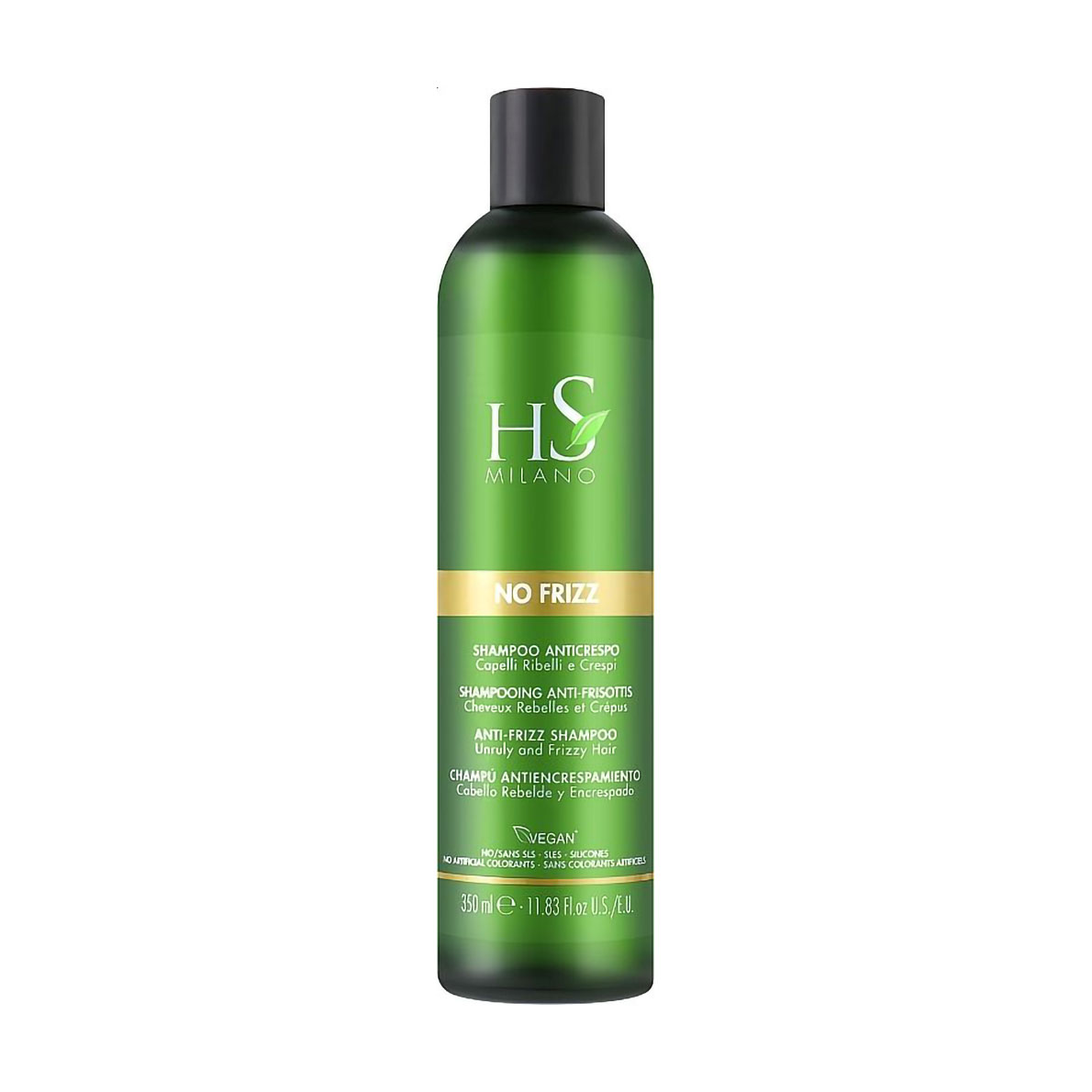 Шампунь HS Milano No Frizz Anti-Frizz Shampoo для неслухняного та хвилястого волосся, 350 мл