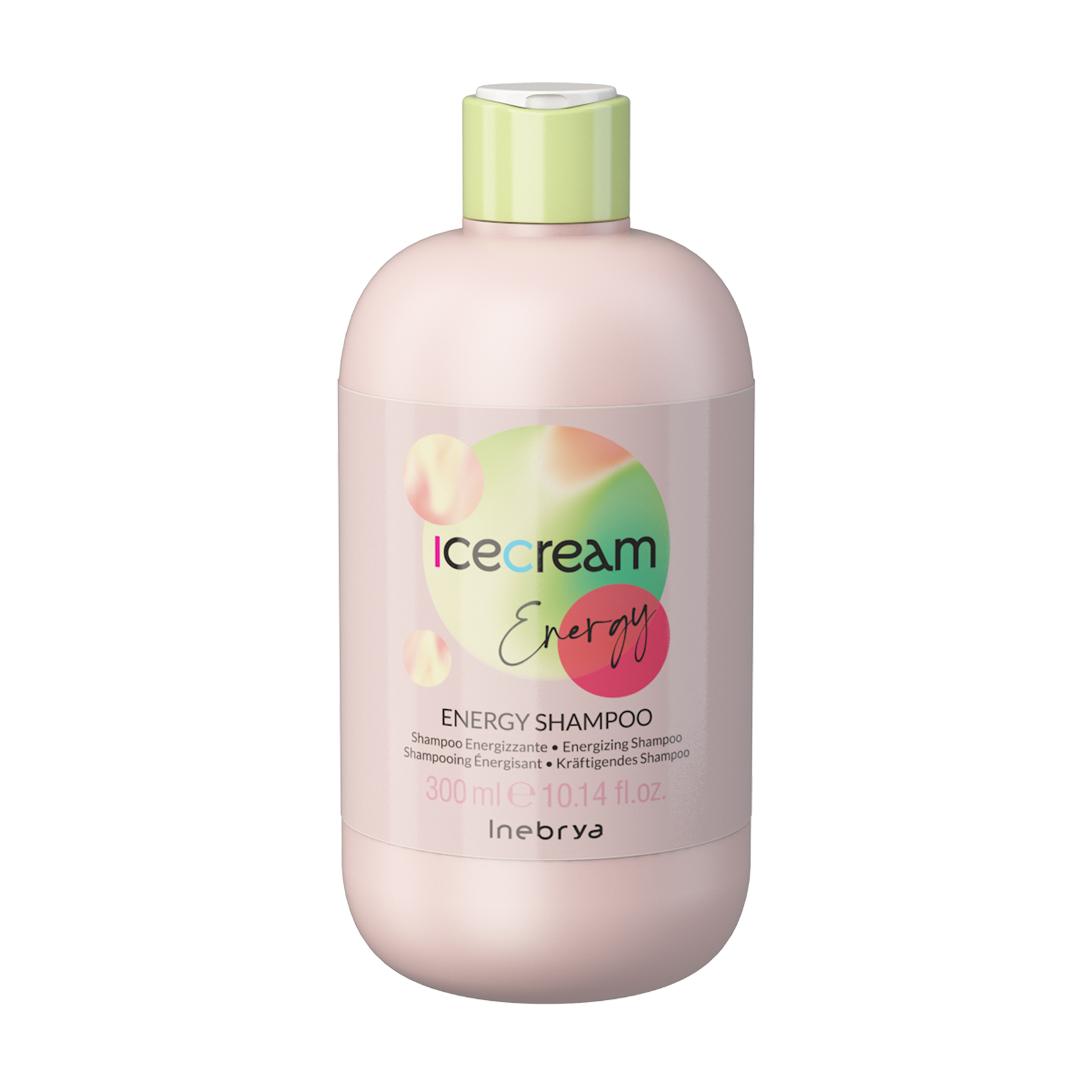 Шампунь Inebrya Ice Cream Energy Shampoo проти випадіння, для слабкого та тонкого волосся, 300 мл