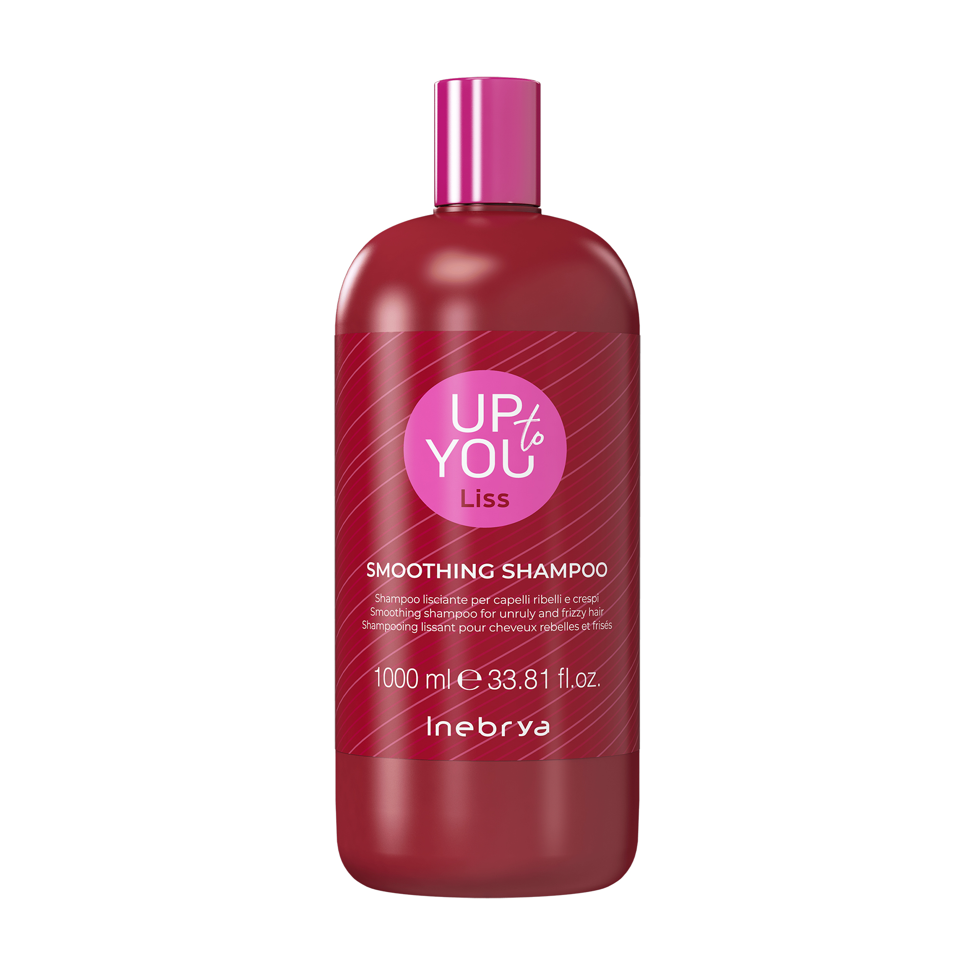 Шампунь Inebrya Up To You Smoothing Shampoo для неслухняного та виткого волосся, 1 л