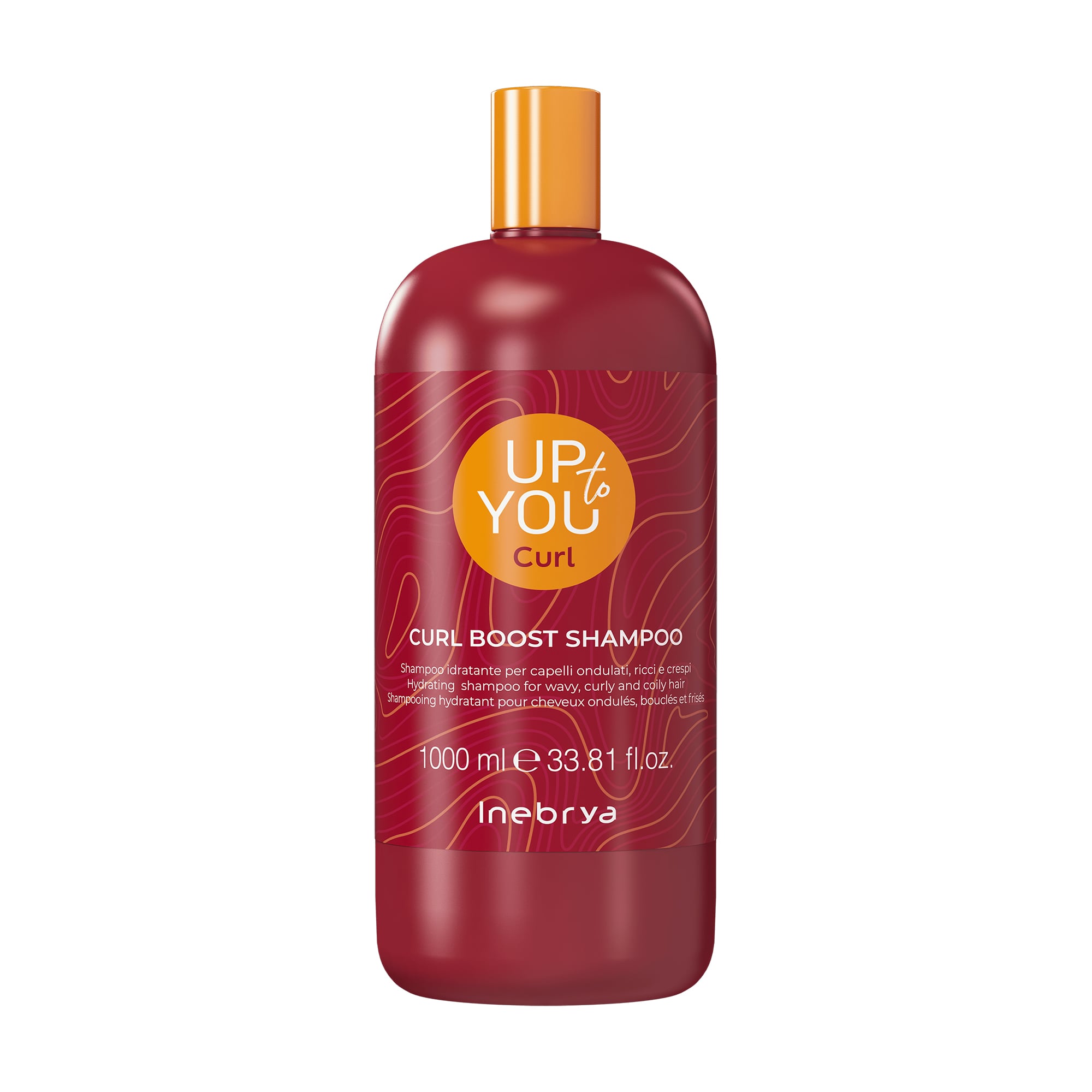 Шампунь Inebrya Up To You Сurl Boost Shampoo для виткого, хвилястого та хімічно завитого волосся, 1 л