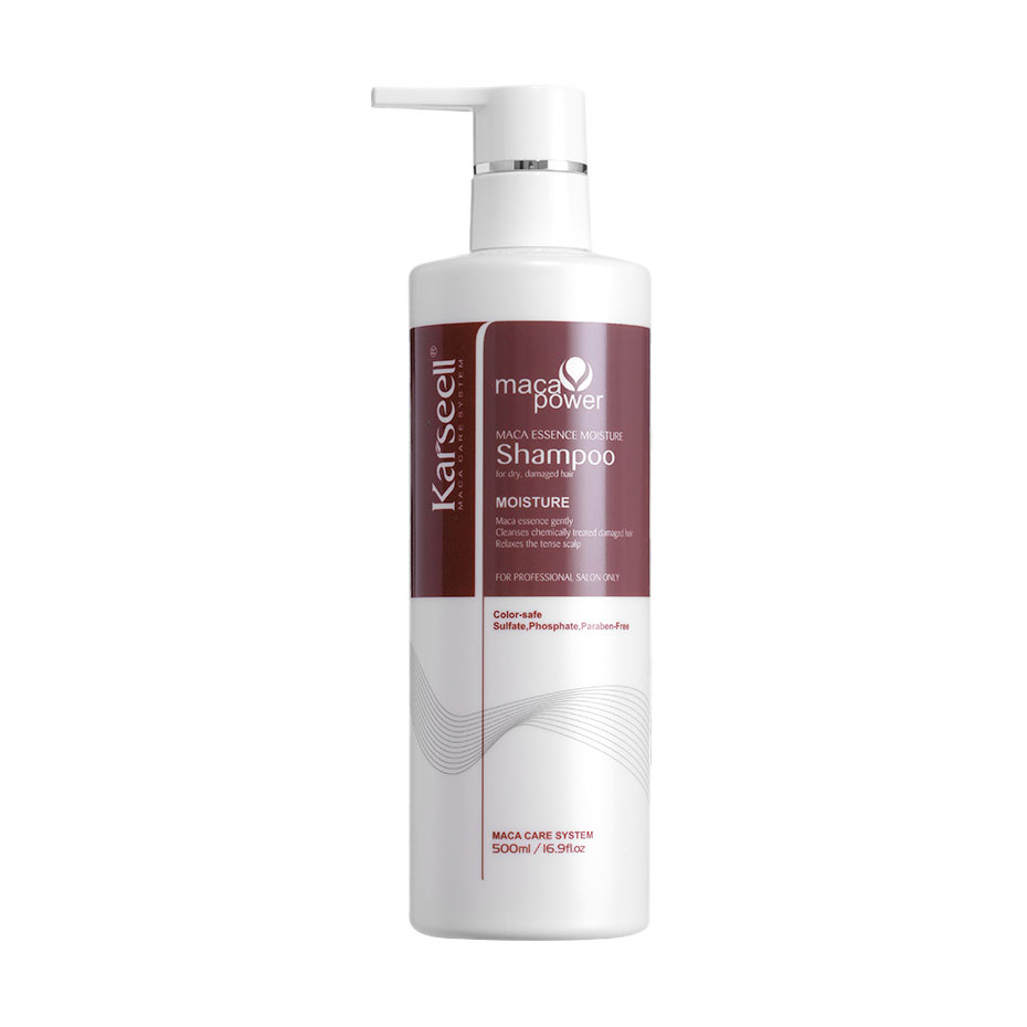 Шампунь Karseell Maca Power Мaca Essence Moisture Shampoo для сухого та пошкодженого волосся, 500 мл