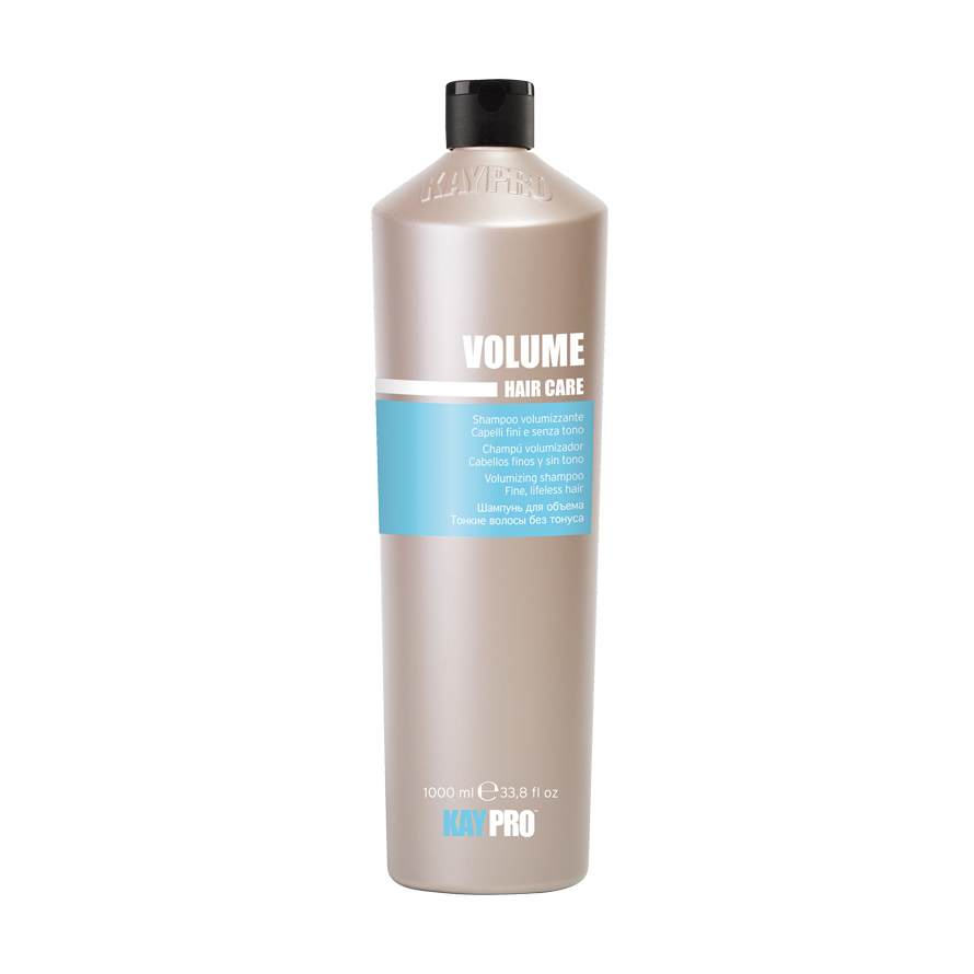 Шампунь KayPro Hair Care Volume Shampoo для об'єму тонкого волосся, 1 л