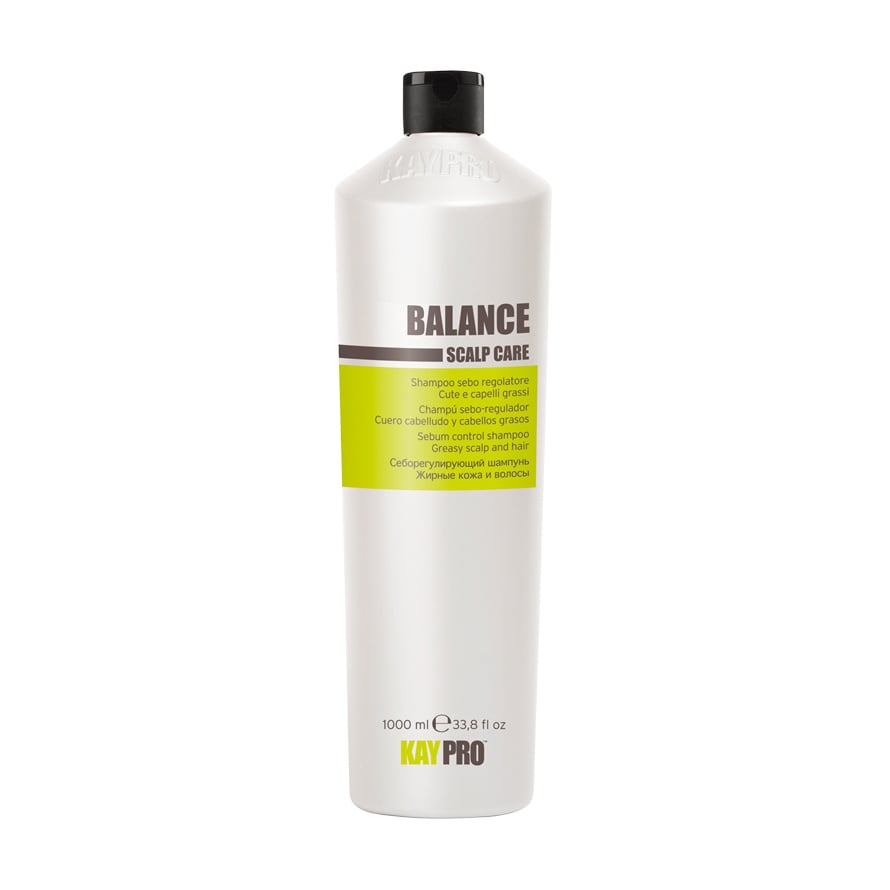 Шампунь KayPro Scalp Care Sebo Shampoo для жирного волосся та шкіри голови, 1 л