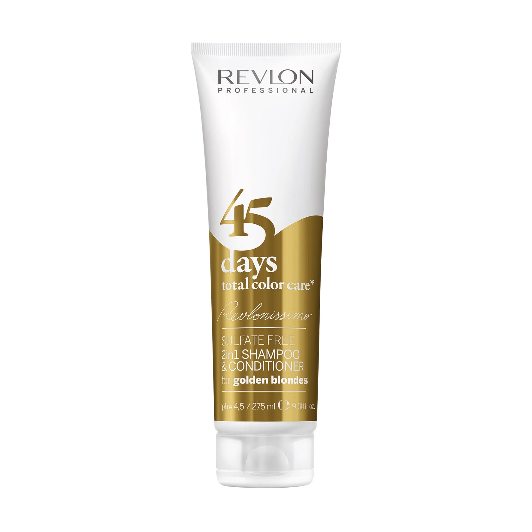 Шампунь-кондиціонер Revlon Professional Revlonissimo 45 Days Total Color Care Golden Blondes Золотистий блонд, для світлого волосся, 275 мл
