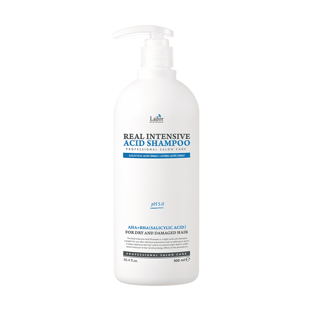 Шампунь La'dor Real Intensive Acid Shampoo для пошкодженого волосс, 900 мл
