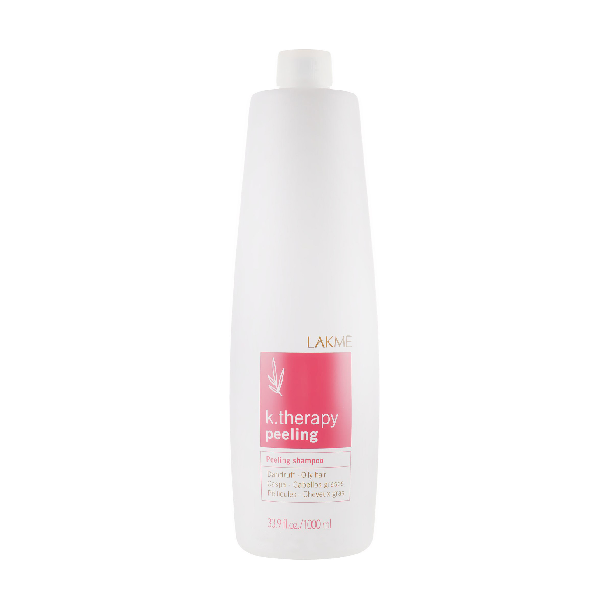 Шампунь Lakme K.Therapy Peeling Shampoo для жирного волосся, проти лупи, 1 л