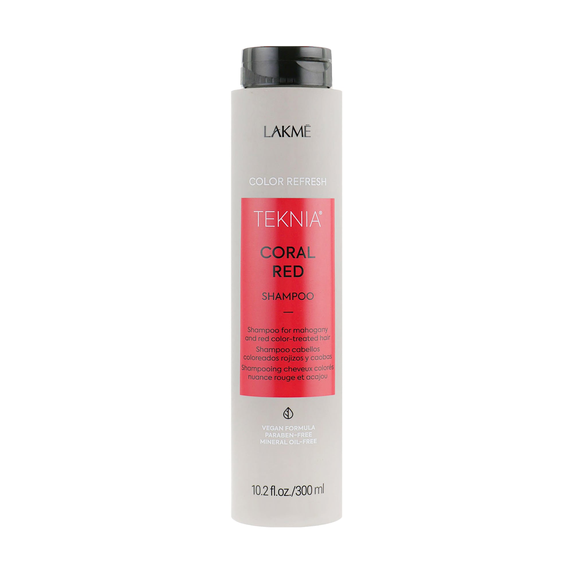 Шампунь Lakme Teknia Color Refresh Coral Red для фарбованого волосся червоних відтінків, 300 мл