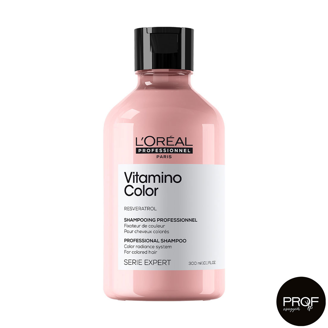 Шампунь L'Oreal Professionnel Serie Expert Vitamino Color Shampoo для захисту кольору фарбованого волосся, 300 мл