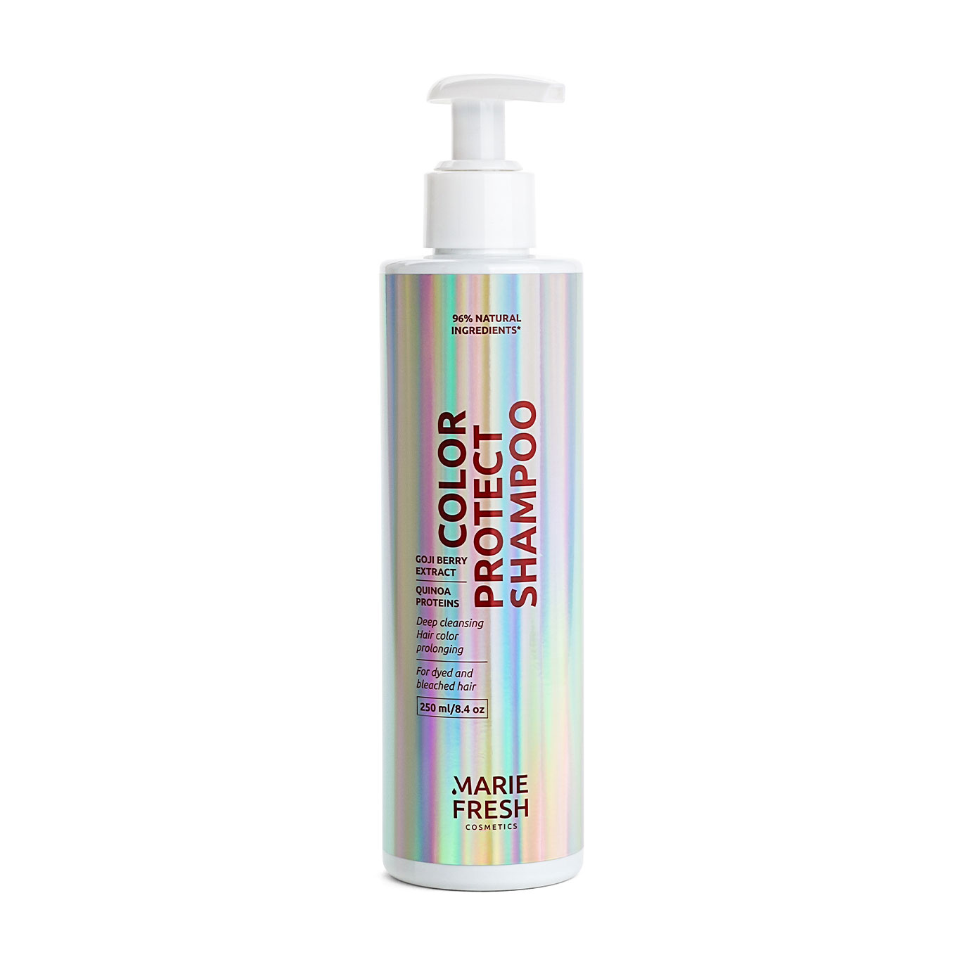 Шампунь Marie Fresh Cosmetics Color Protect Shampoo для фарбованого волосся, на основі антиоксидантів, 250 мл