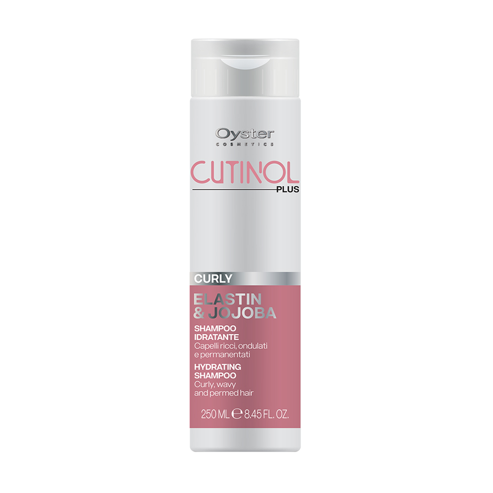 Шампунь Oyster Cosmetics Cutinol Plus Elastin &amp; Jojoba Shampoo для кучерявого волосся, 250 мл