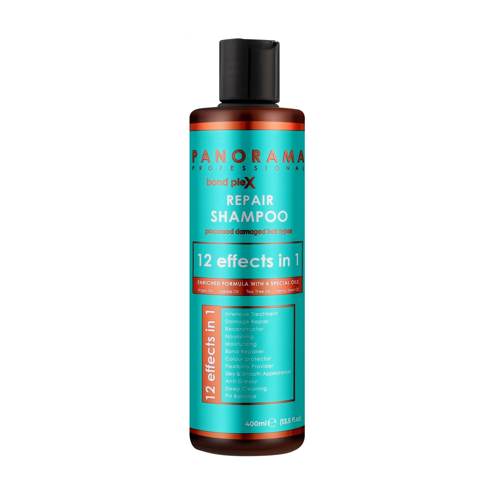 Шампунь Panorama Repair Shampoo Глибоке відновлення, для пошкодженого волосся, 400 мл