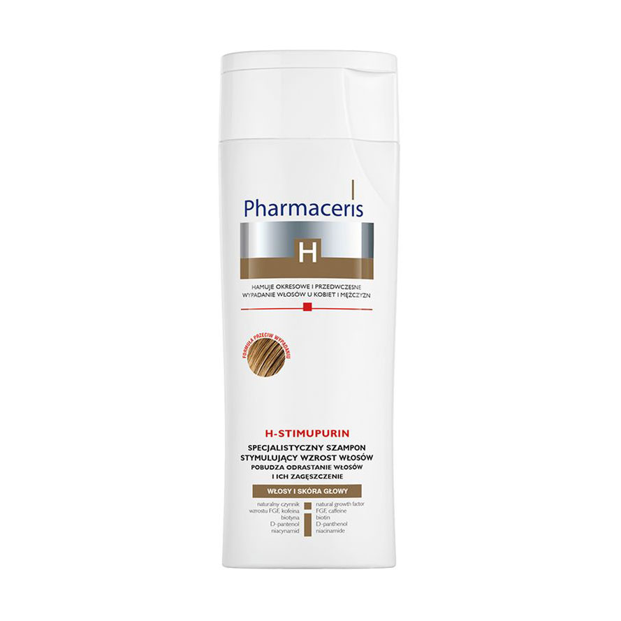Шампунь Pharmaceris H-Stimulinum Hair Growth Stimulating Shampoo для стимуляції росту волосся, 250 мл