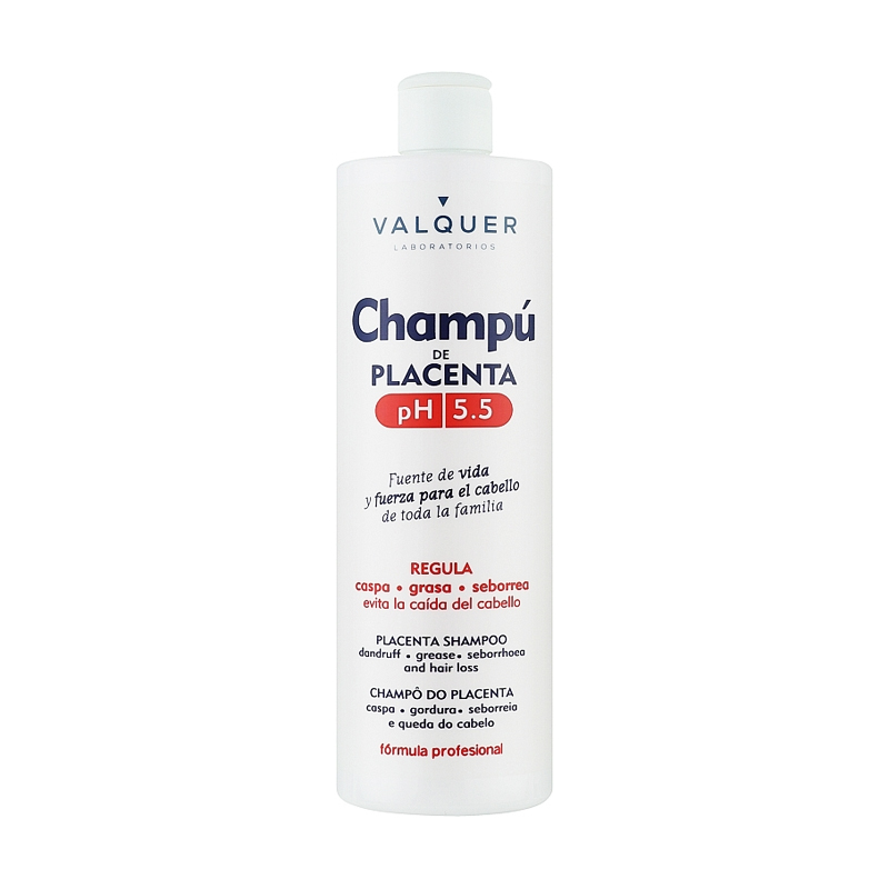 Шампунь підготовчий із плацентою Valquer Placenta Shampoo, 500 мл