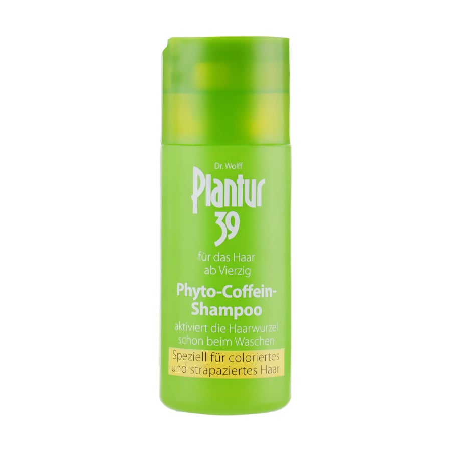 Шампунь Plantur 39 Phyto-Caffeine Shampoo проти випадіння, для виснаженого та фарбованого волосся, 50 мл