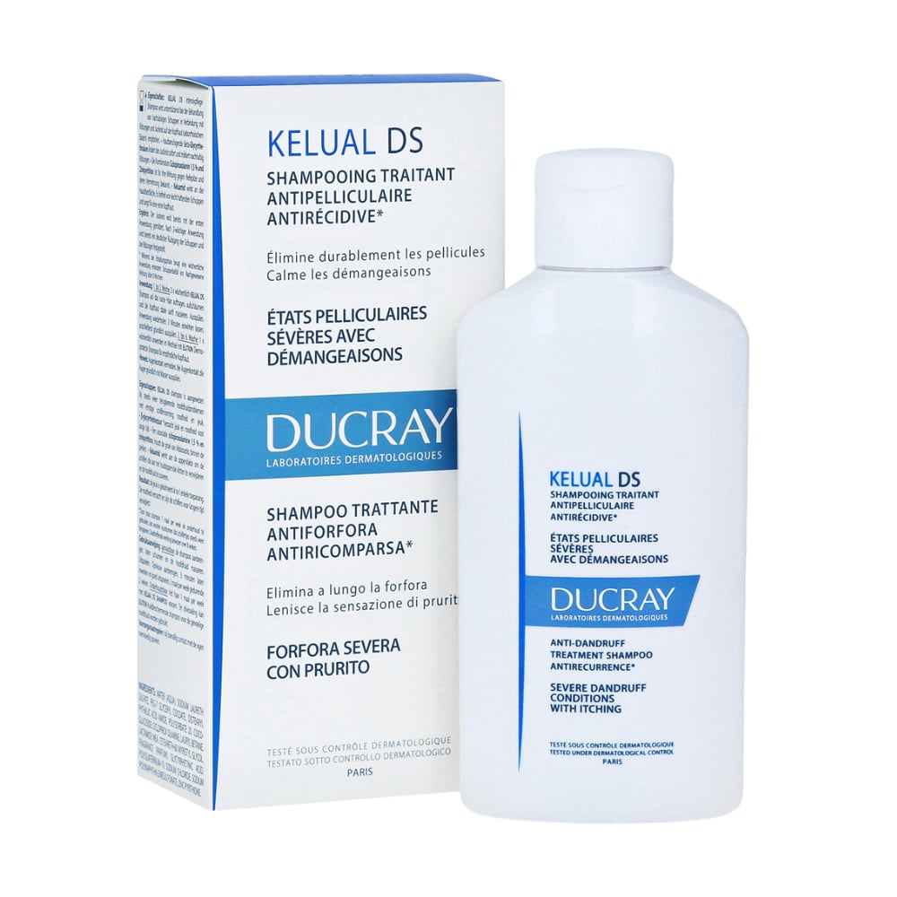 Шампунь проти лупи тяжкої форми Ducray Kelual DS Shampoo, 100 мл