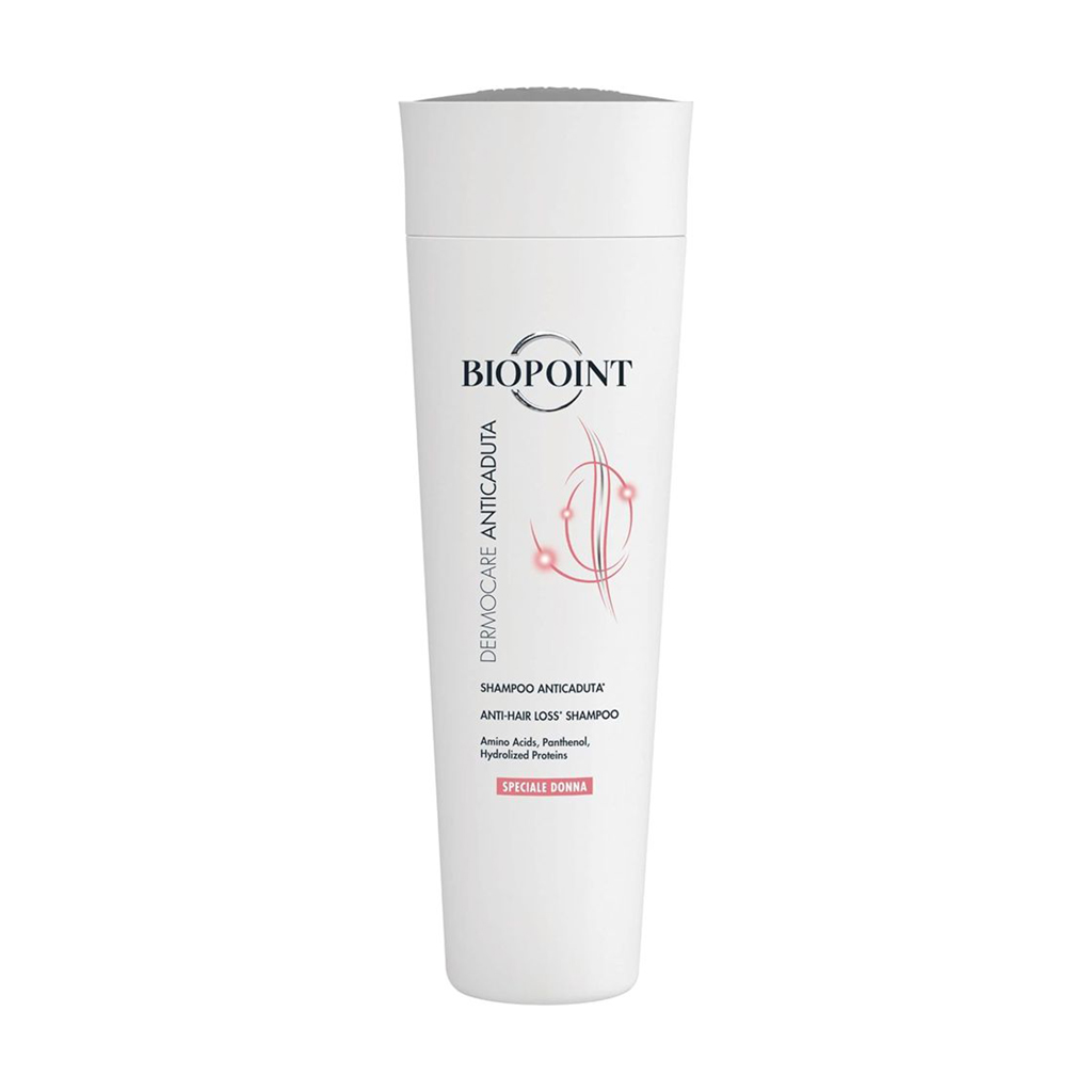 Шампунь проти випадіння волосся для жінок Biopoint Dermocare Anticaduta Shampoo, 200 мл