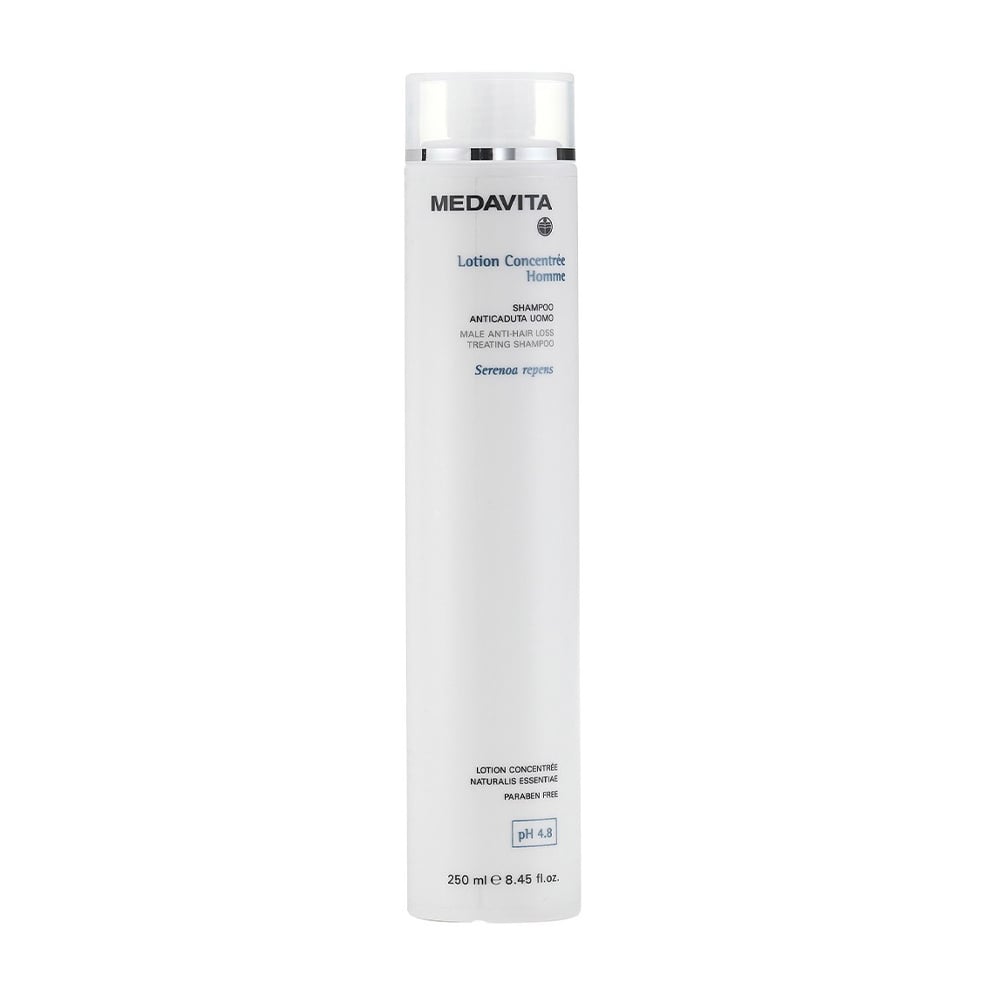 Шампунь проти випадіння волосся Medavita Lotion Concentree Anti-Hair Loss Shampoo pH4.8, 250 мл