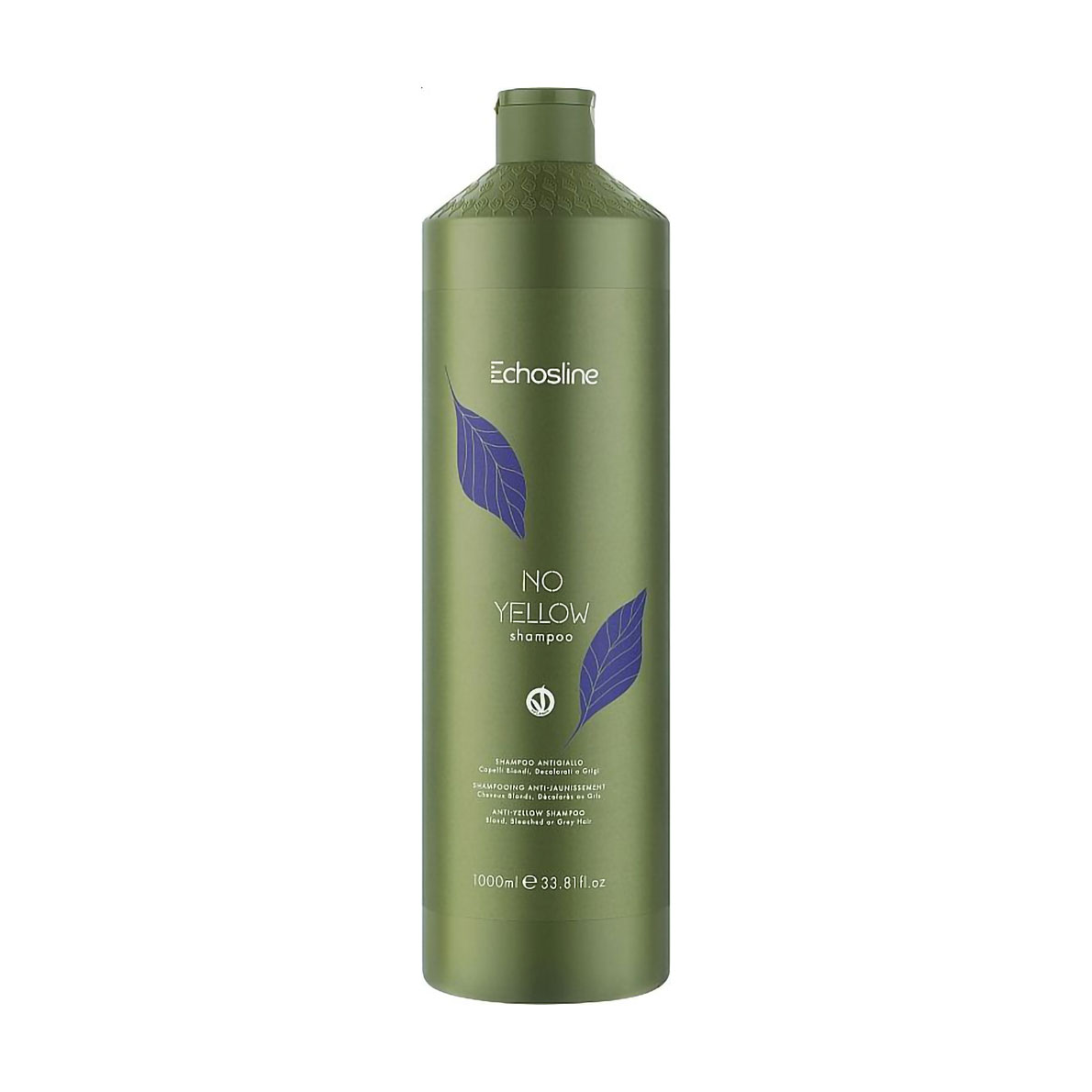 Шампунь проти жовтизни волосся Echosline No Yellow Shampoo, 1 л