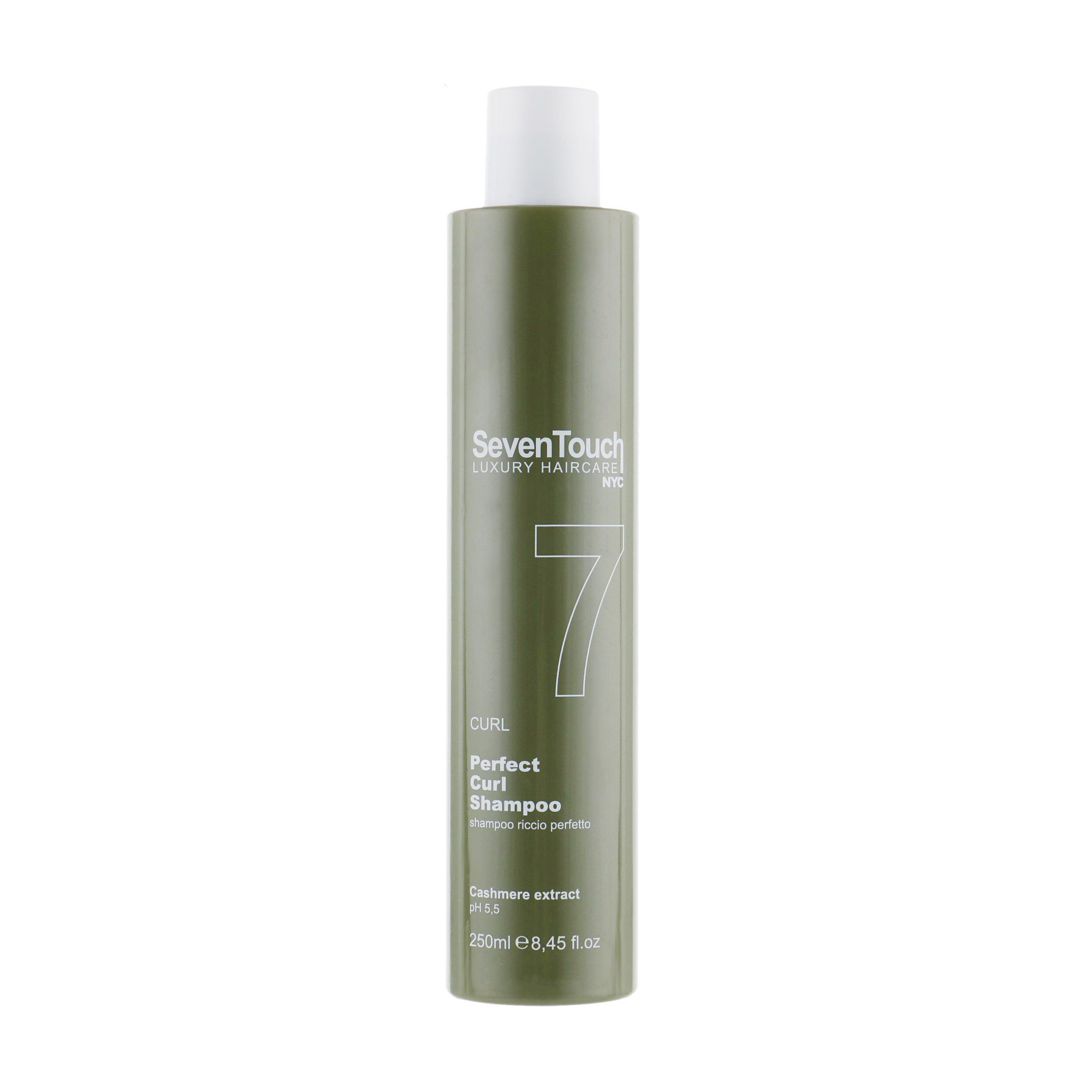 Шампунь Punti di Vista Seven Touch Perfect Curl Shampoo для кучерявого волосся,  з кашеміром, 250 мл