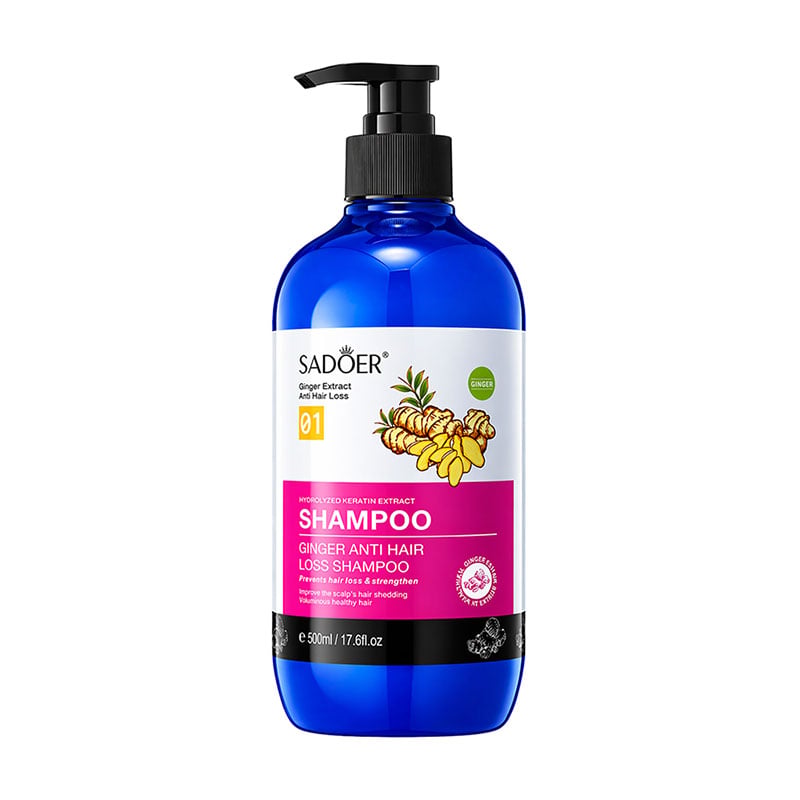 Шампунь Sadoer Ginger Anti-Hair Loss Shampoo проти випадіння волосся, 500 мл