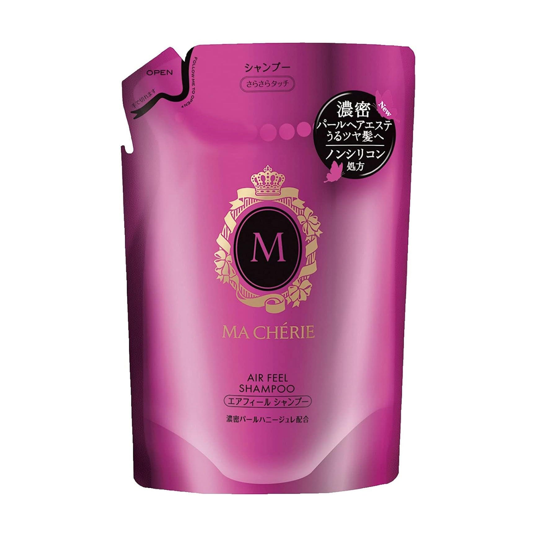 Шампунь Shiseido Ma Cherie Air Feel Shampoo для надання об'єму волоссю, 380 мл (дойпак)