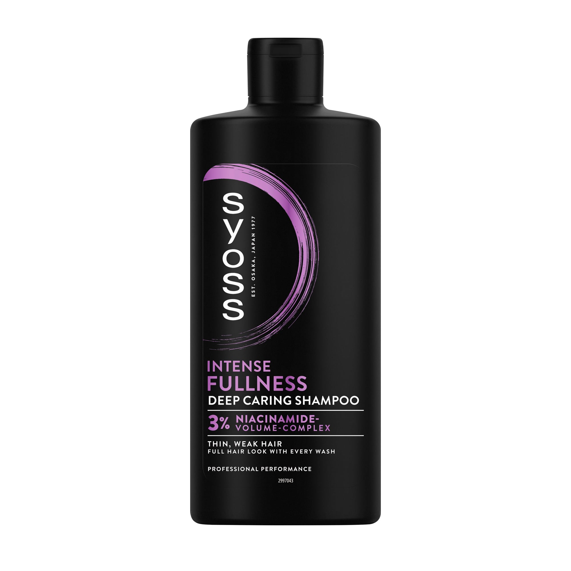 Шампунь SYOSS Full Hair 5, для тонкого волосся без об'єму, з тигровою травою, 440 мл