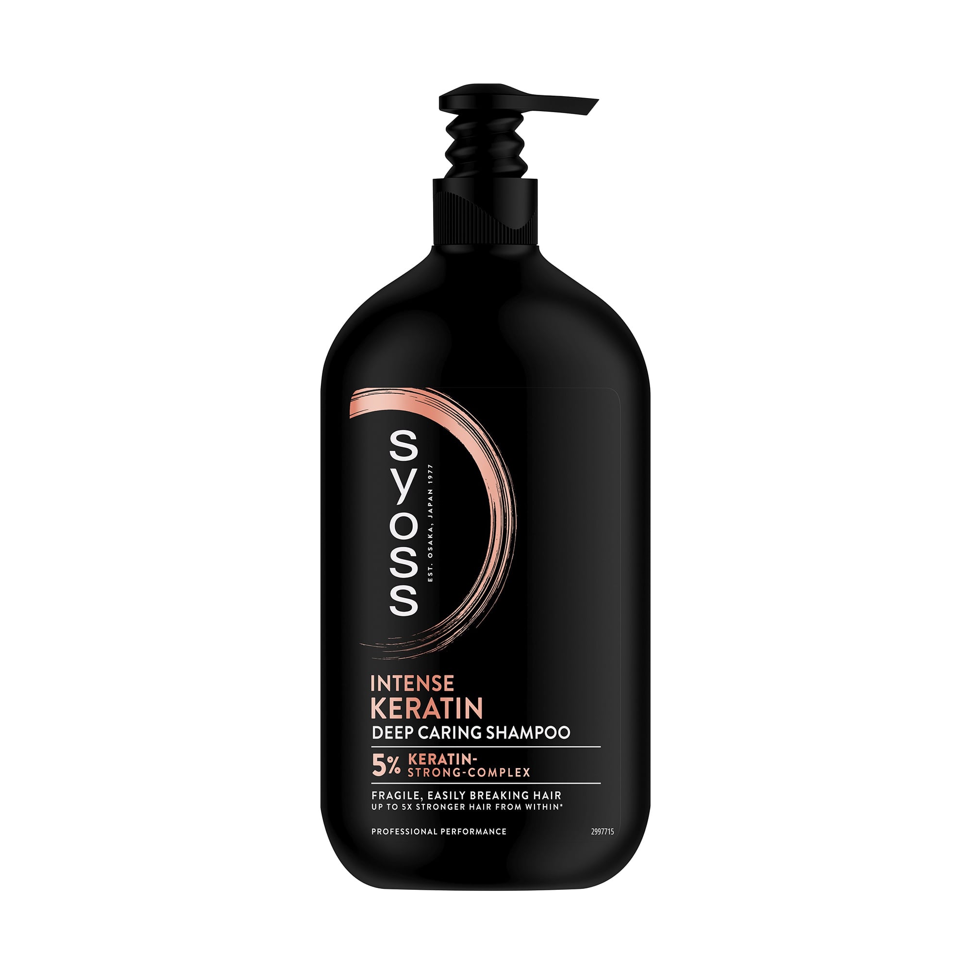 Шампунь SYOSS Keratin Shampoo для ламкого волосся, з блакитним лотосом, 750 мл