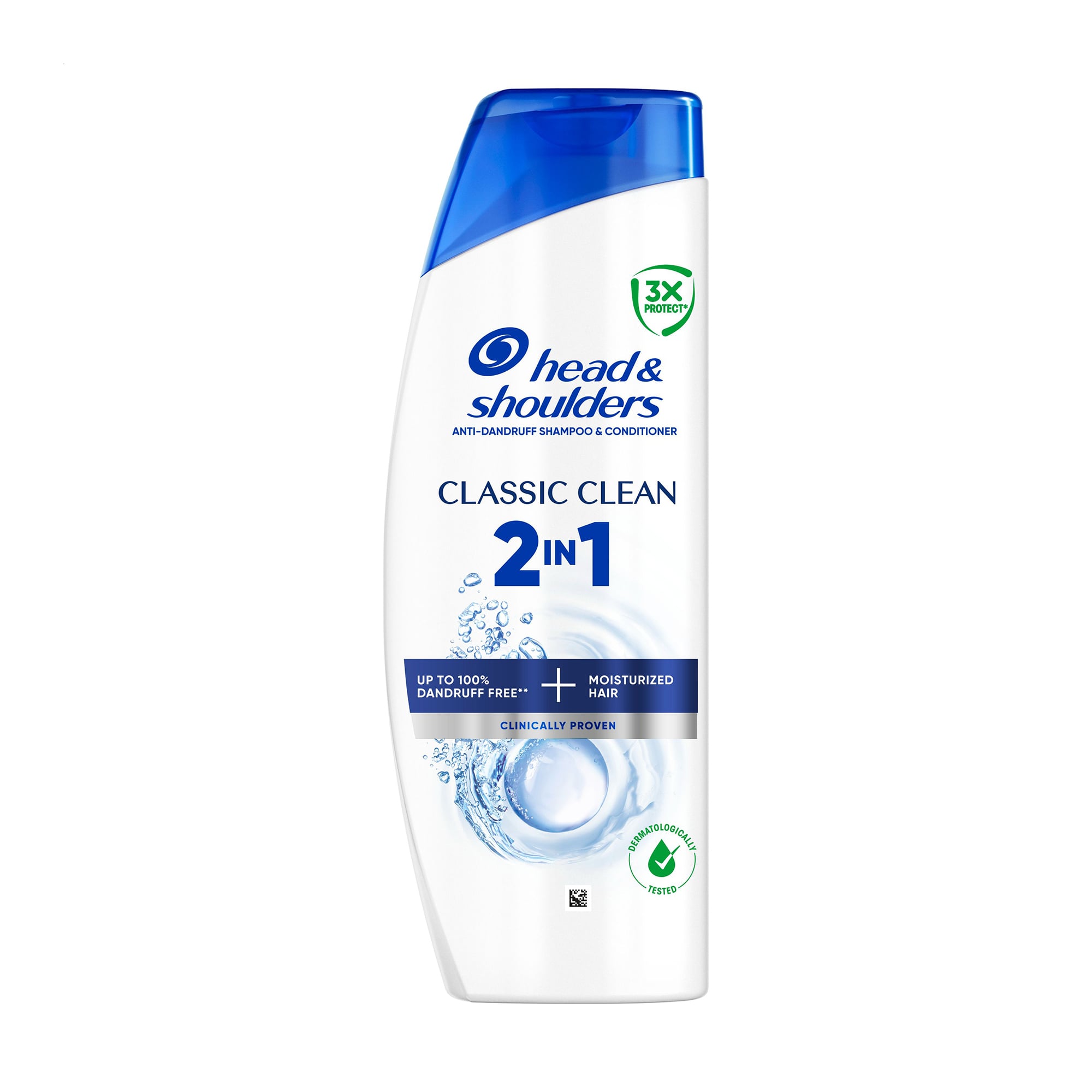 Шампунь та бальзам-ополіскувач для волосся 2 в 1 Head &amp; Shoulders Classic Clean Основний догляд, проти лупи, 400 мл