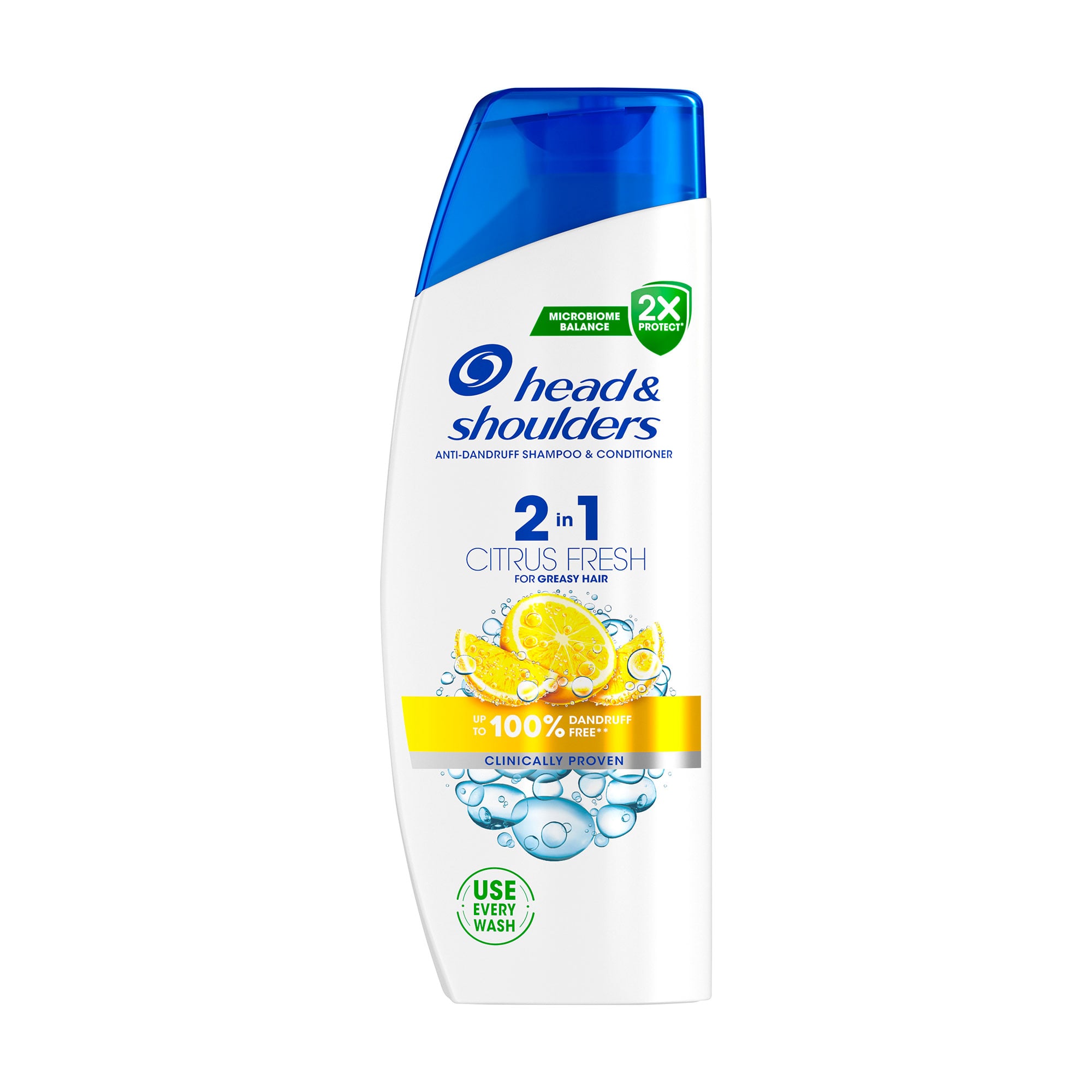 Шампунь та бальзам-ополіскувач для волосся 2 в 1 Head &amp; Shoulders Citrus Fresh Цитрусова свіжість, проти лупи, 330 мл