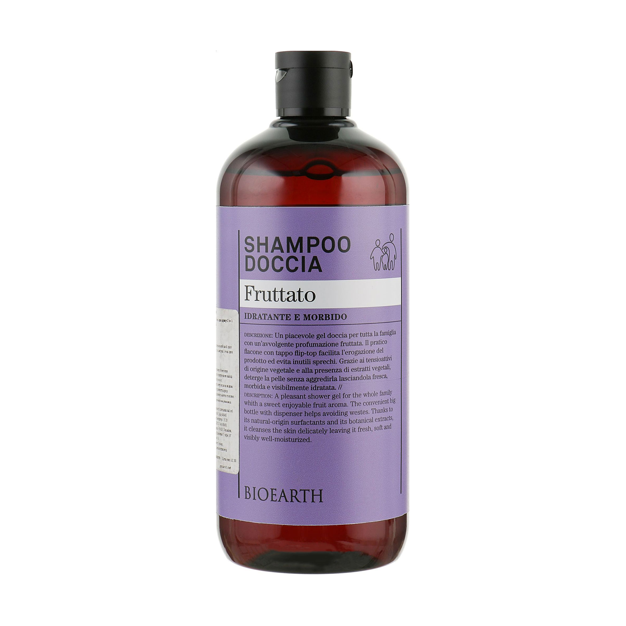 Шампунь та гель для душу Bioearth Red Fruits Shampoo &amp; Body Wash Фруктовий, 500 мл