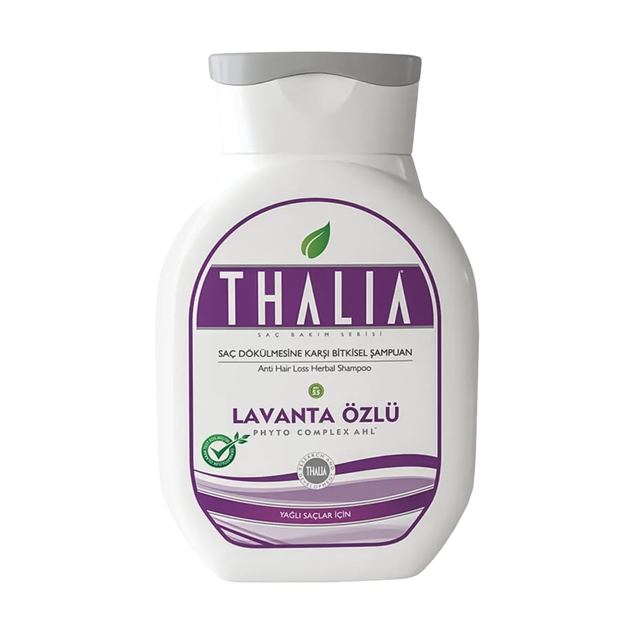 Шампунь Thalia Anti Hair Loss Herbal Shampoo з фітокомплексом та лавандою, для жирного волосся, 300 мл
