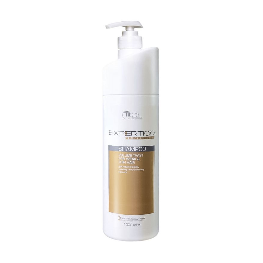 Шампунь TICO Professional Expertico Volume Twist Shampoo для об'єму волосся, 1 л