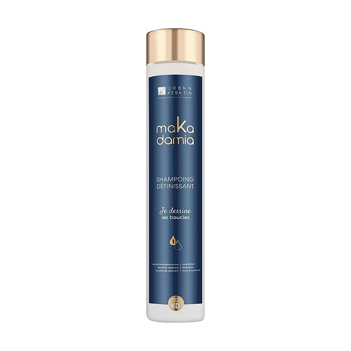 Шампунь Urban Keratin Makadamia Shampoo для хвилястого волосся, 250 мл