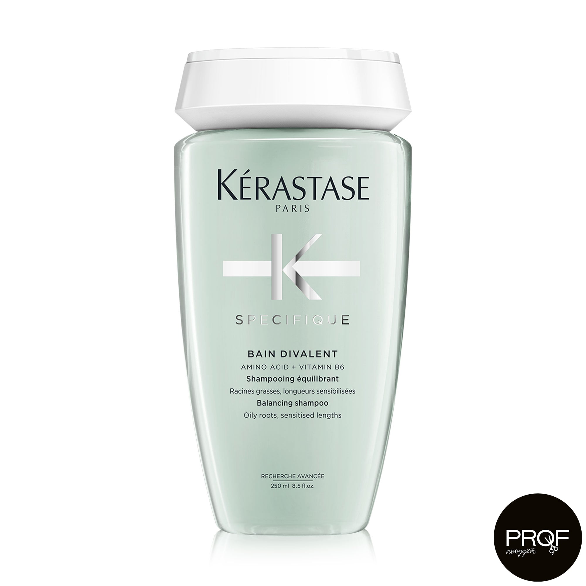 Шампунь-ванна для збалансування волосся Kerastase Specifique Bain Divalent Balancing Shampoо комбінованого типу, жирне коріння, чутливі кінчики, 250 мл