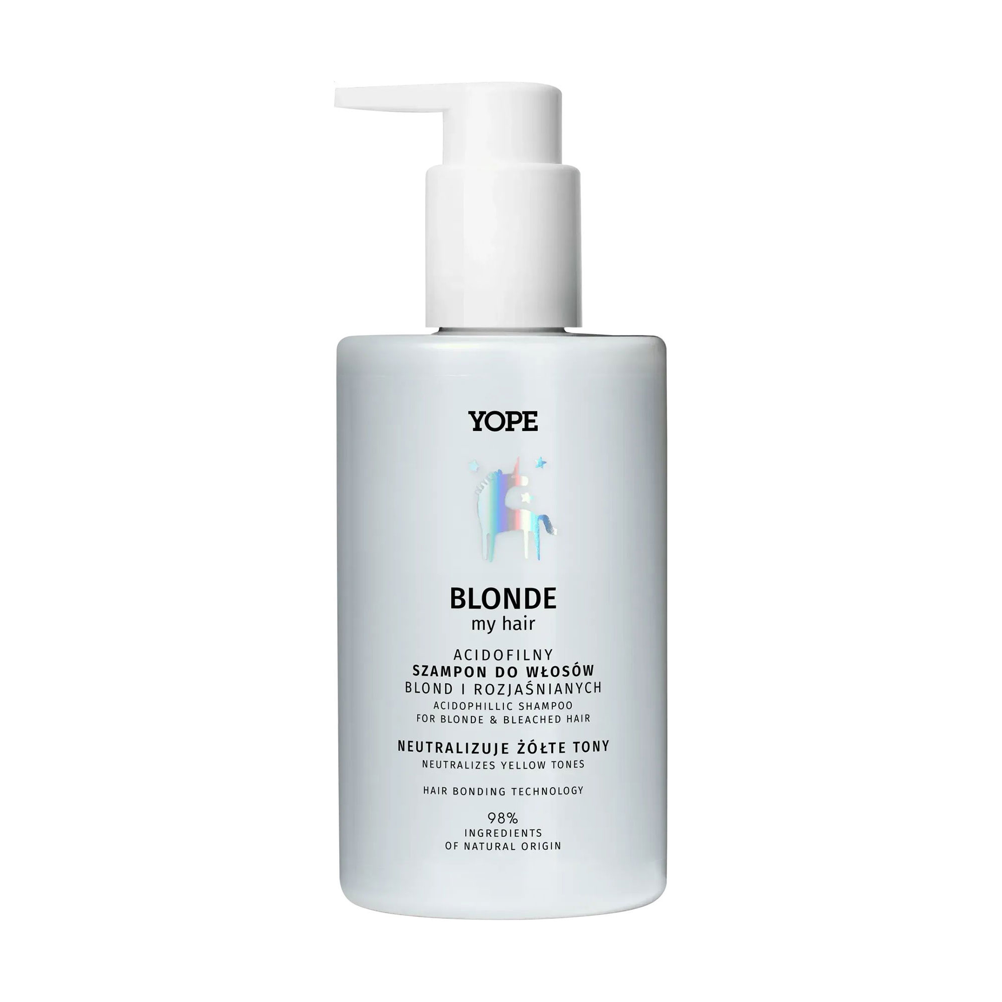 Шампунь Yope Blonde My Hair Acidophilic Shampoo для світлого та освітленого волосся, 300 мл