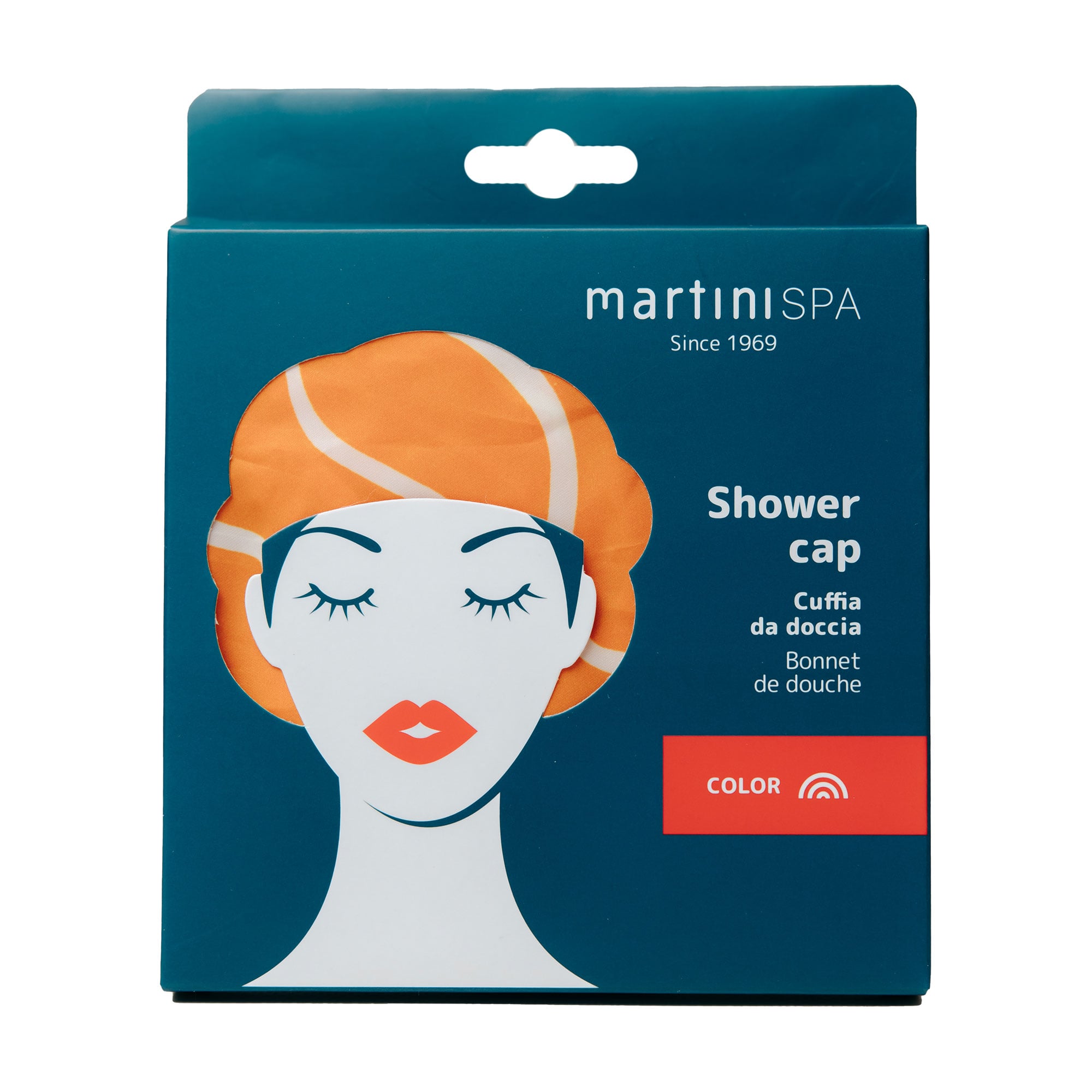 Шапочка для душу MARTINI SPA Shower Cap помаранчева (4867BOO)