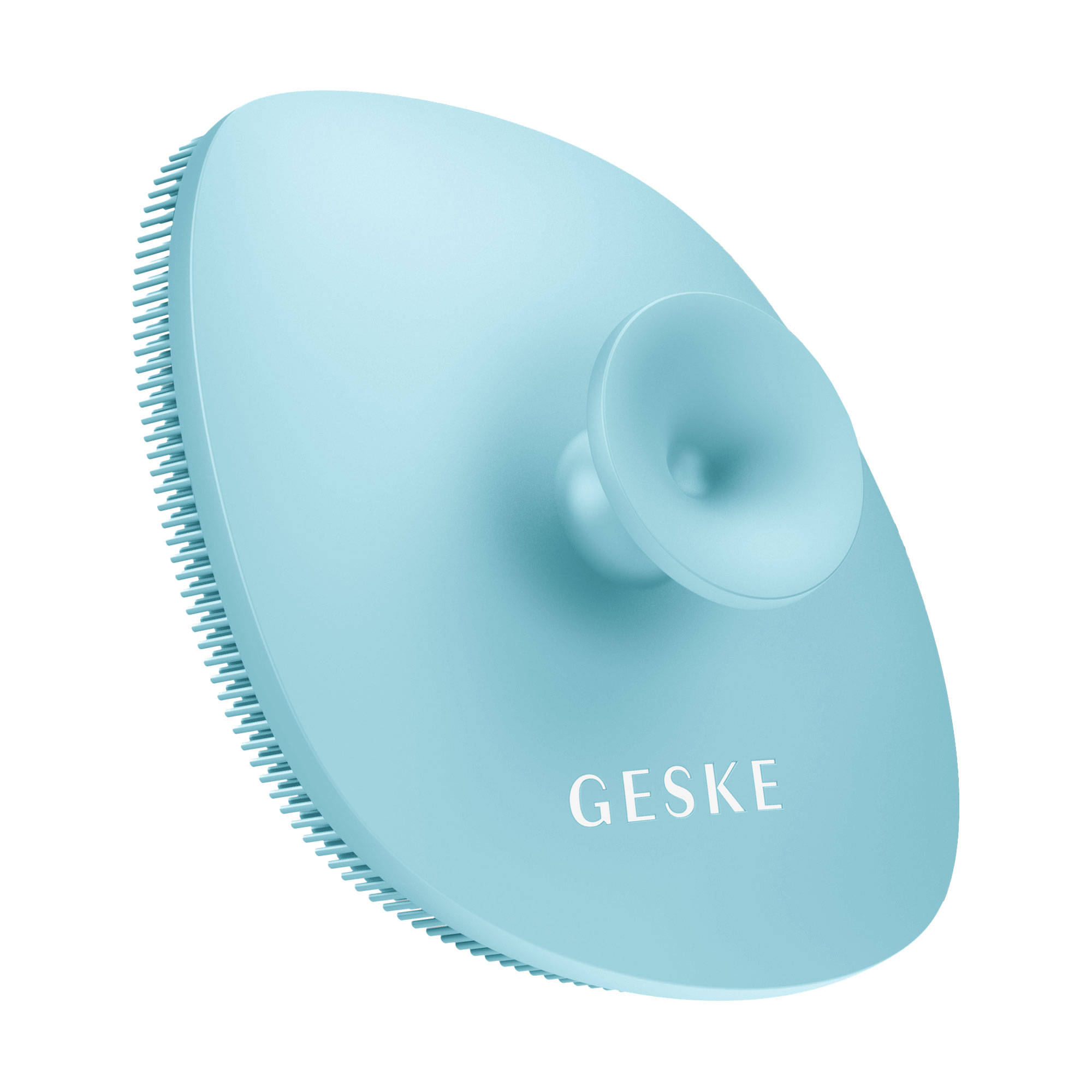 Щітка для обличчя Geske Facial Brush 4 в 1 бірюзовий, з тримачем
